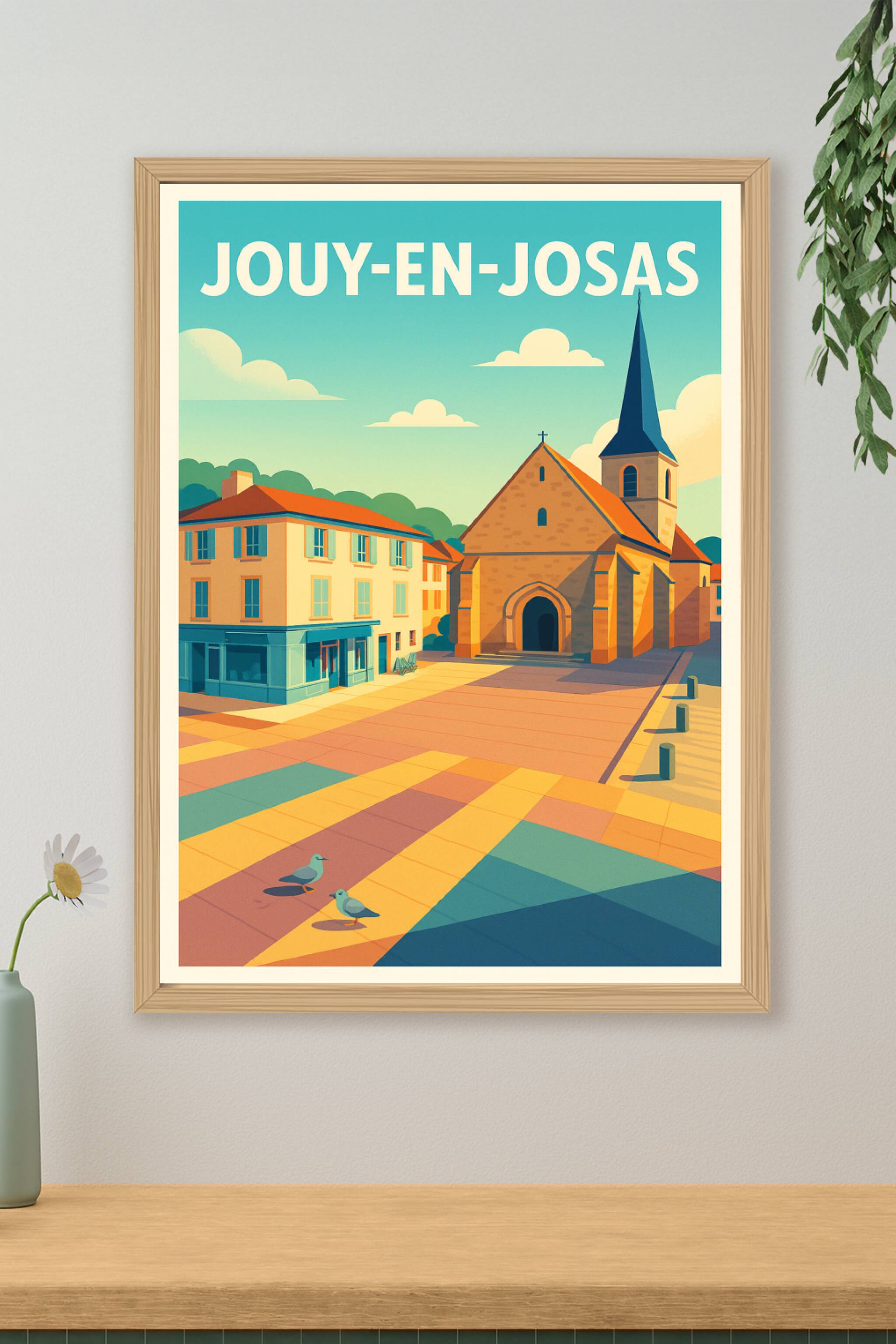 Affiche de Jouy-en-Josas - Charme et Sérénité au Cœur du Village