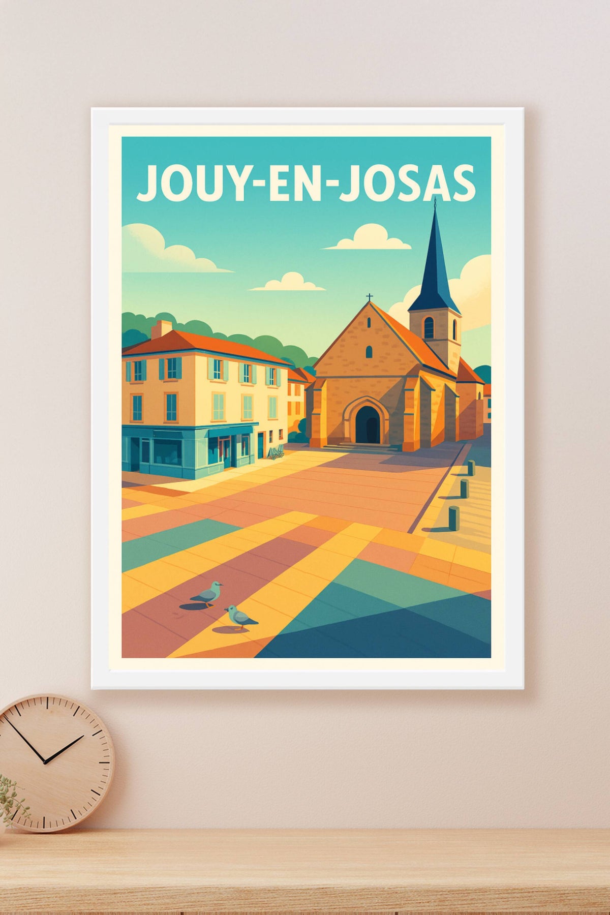 Affiche de Jouy-en-Josas - Charme et Sérénité au Cœur du Village