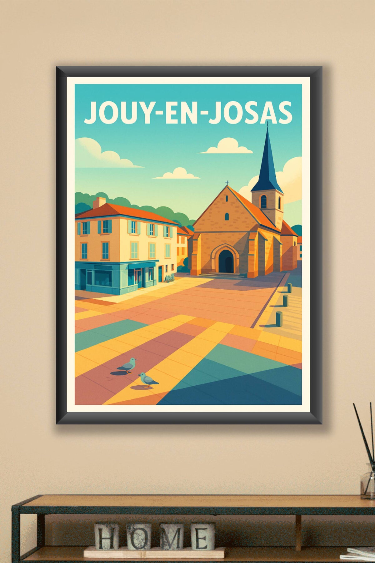 Affiche de Jouy-en-Josas - Charme et Sérénité au Cœur du Village