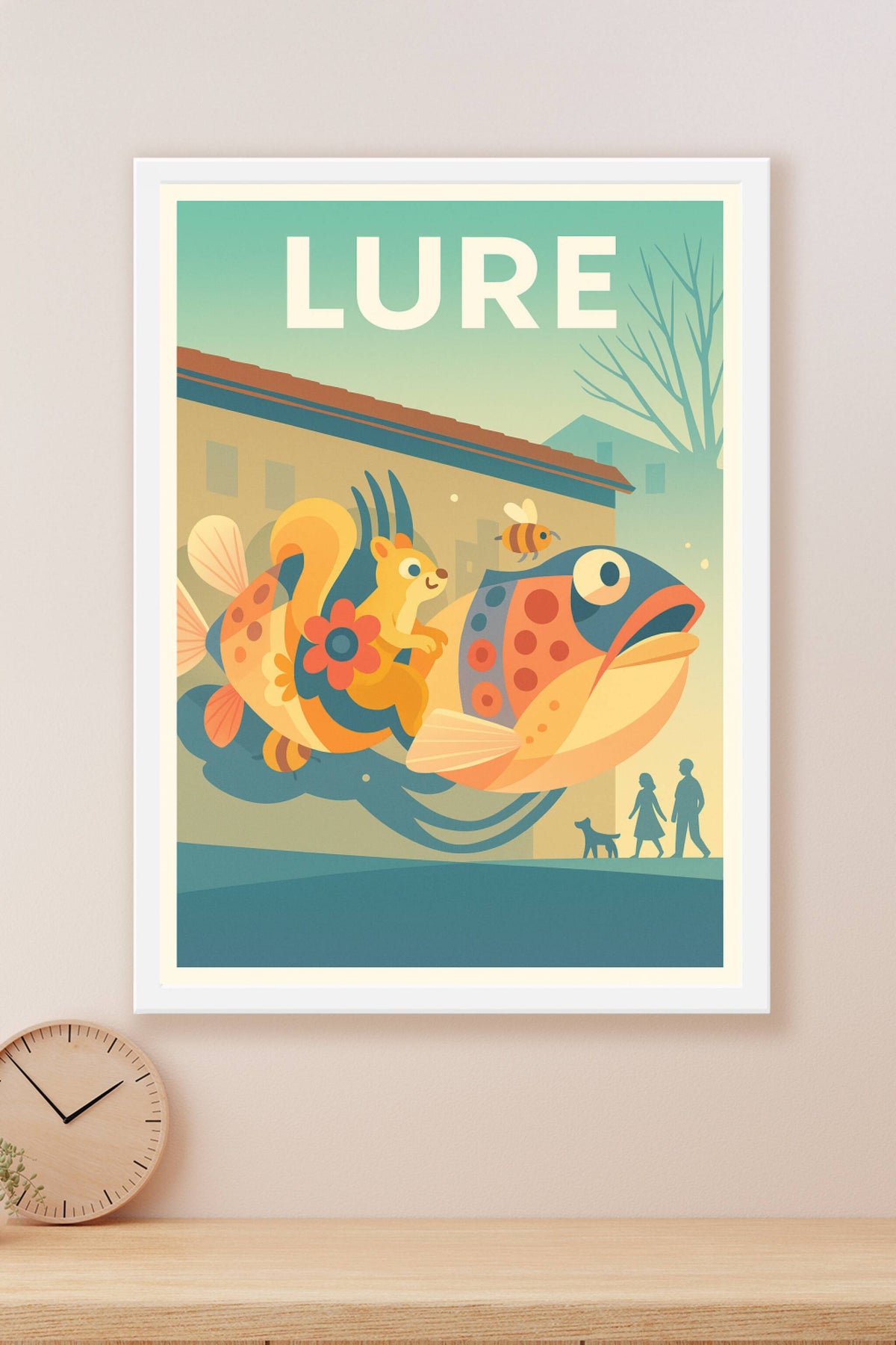 Affiche de Lure - Une envolée poétique animalière