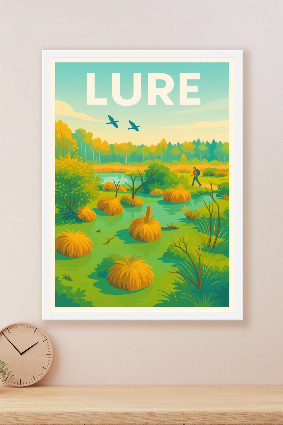 Affiche de Lure - Évasion Nature au Cœur des Marais