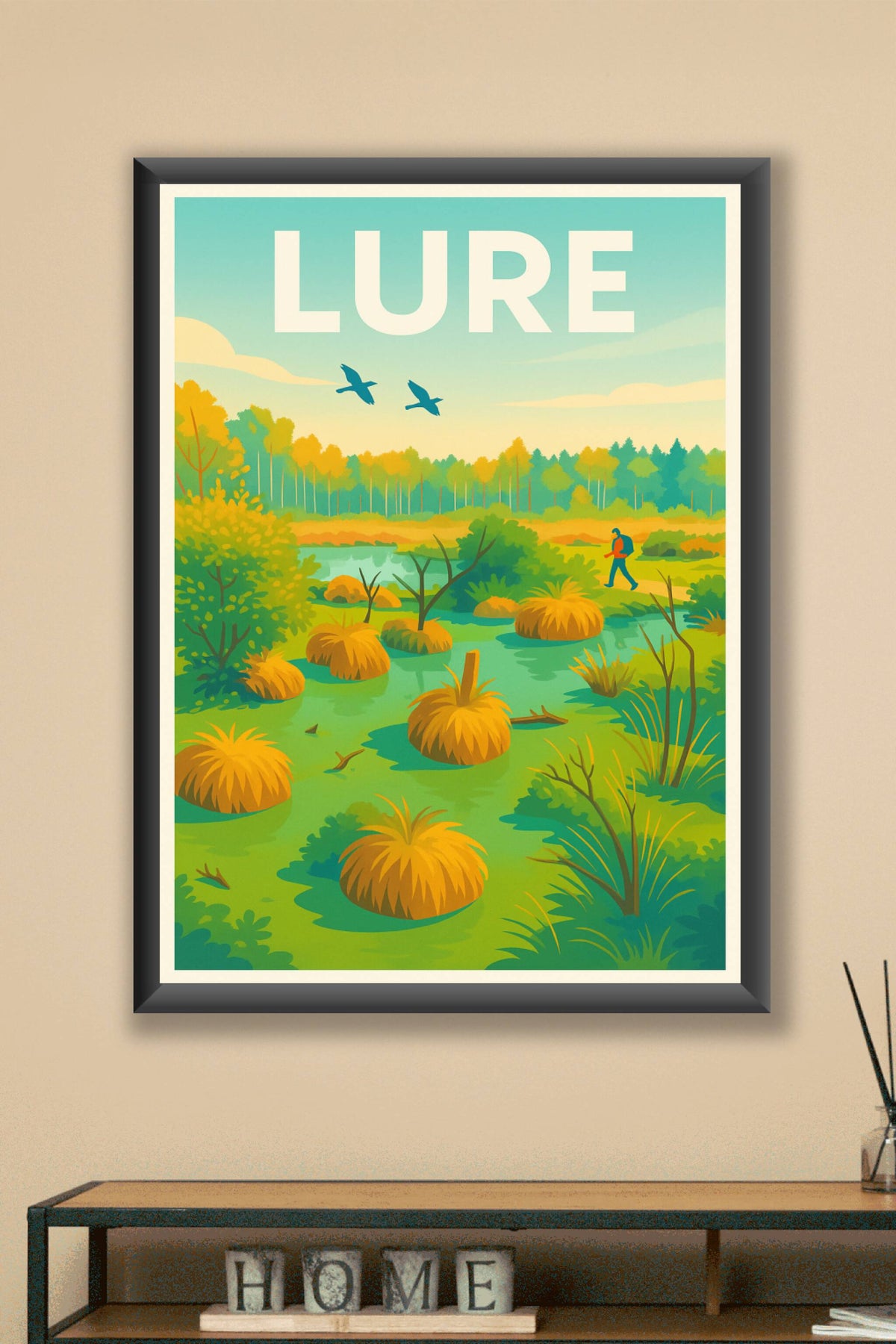 Affiche de Lure - Évasion Nature au Cœur des Marais