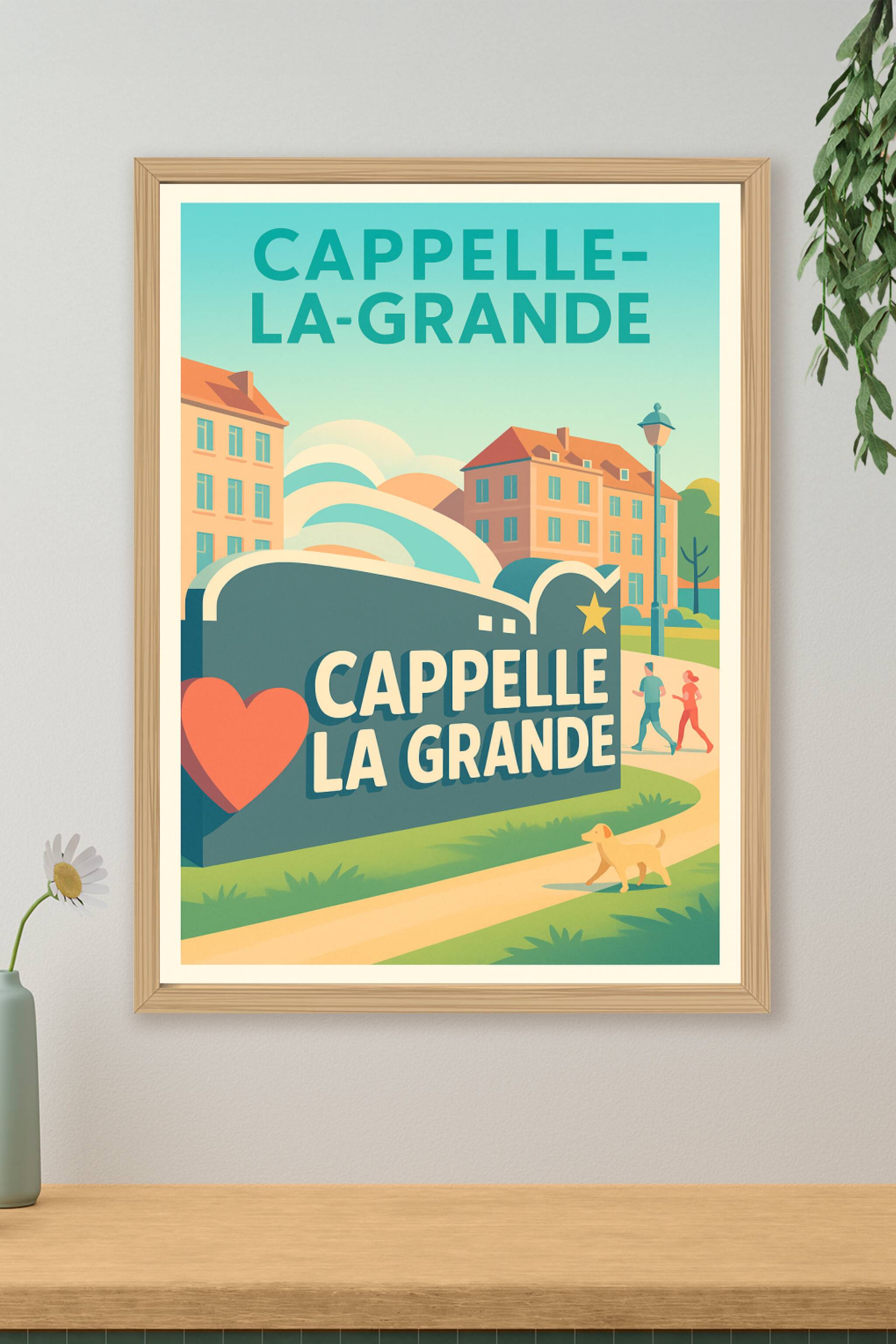 Affiche de Cappelle-la-Grande - L'art de vivre en douceur