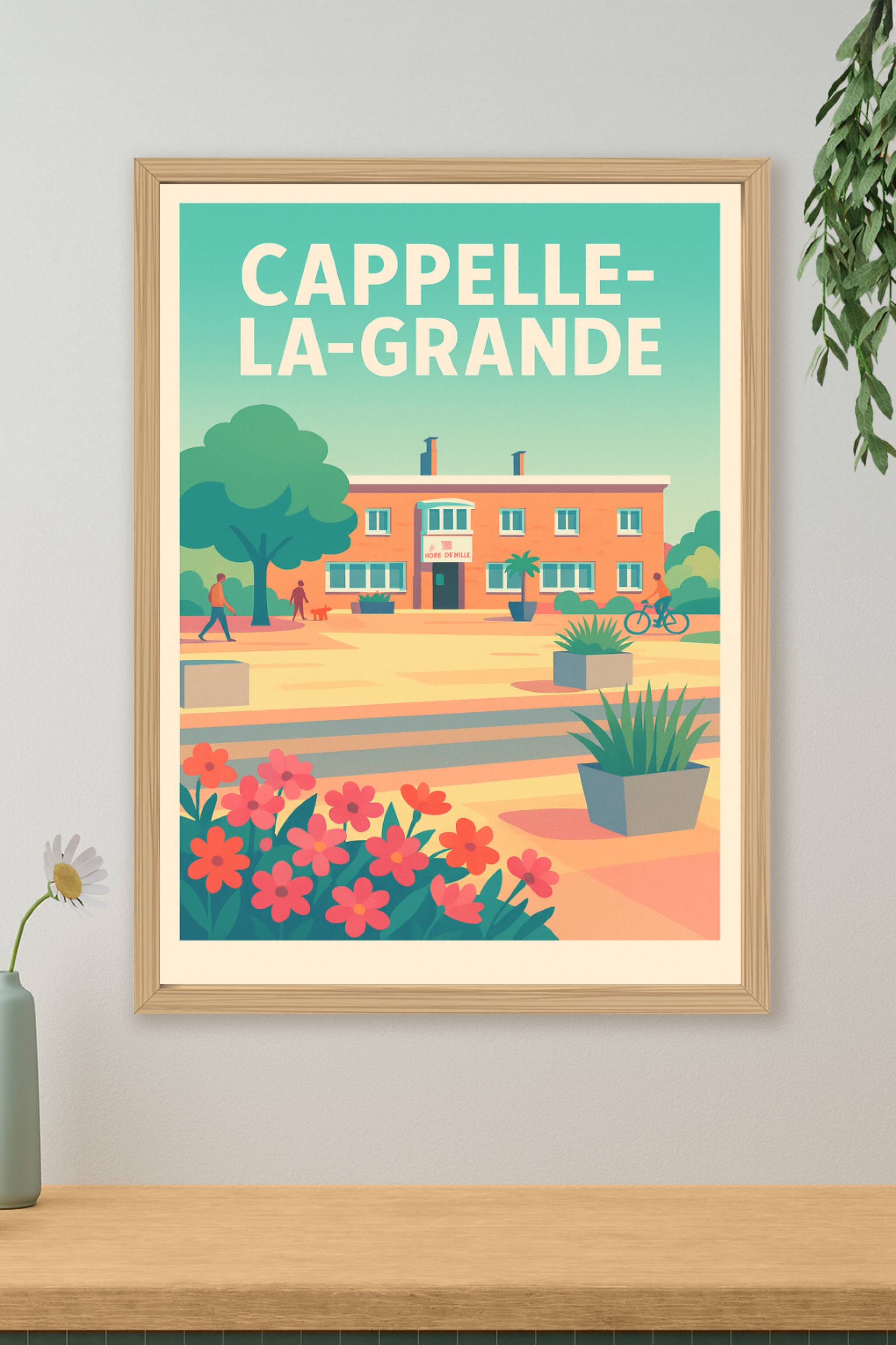 Affiche de Cappelle-la-Grande - Charme et Sérénité urbaine