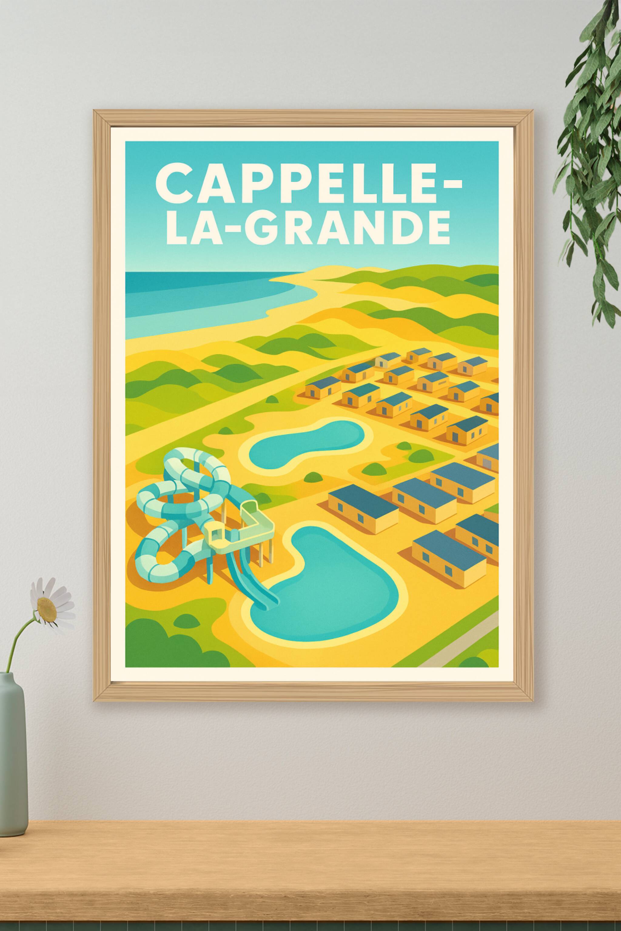 Affiche de Cappelle-la-Grande - Escapade estivale et détente garantie