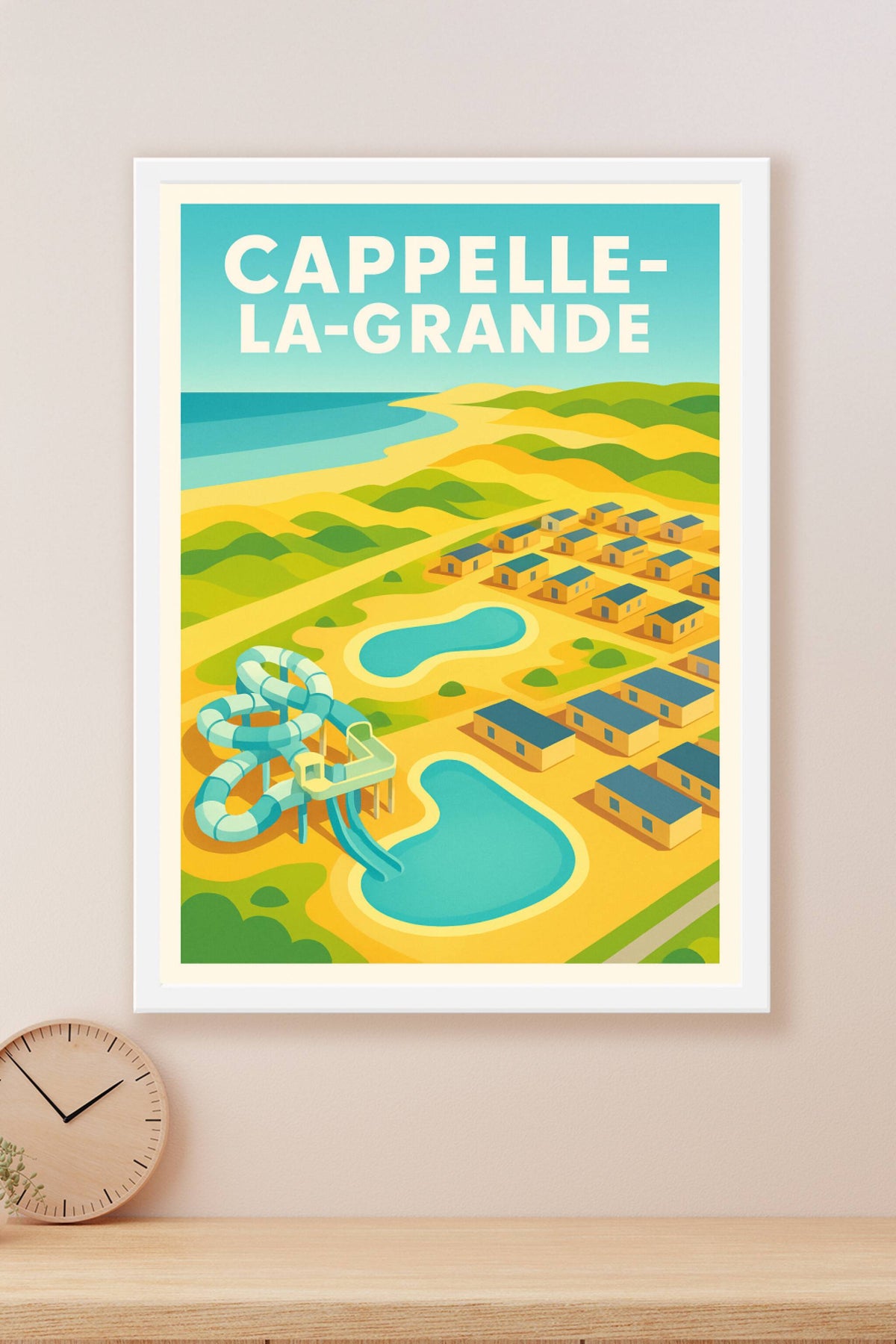 Affiche de Cappelle-la-Grande - Escapade estivale et détente garantie