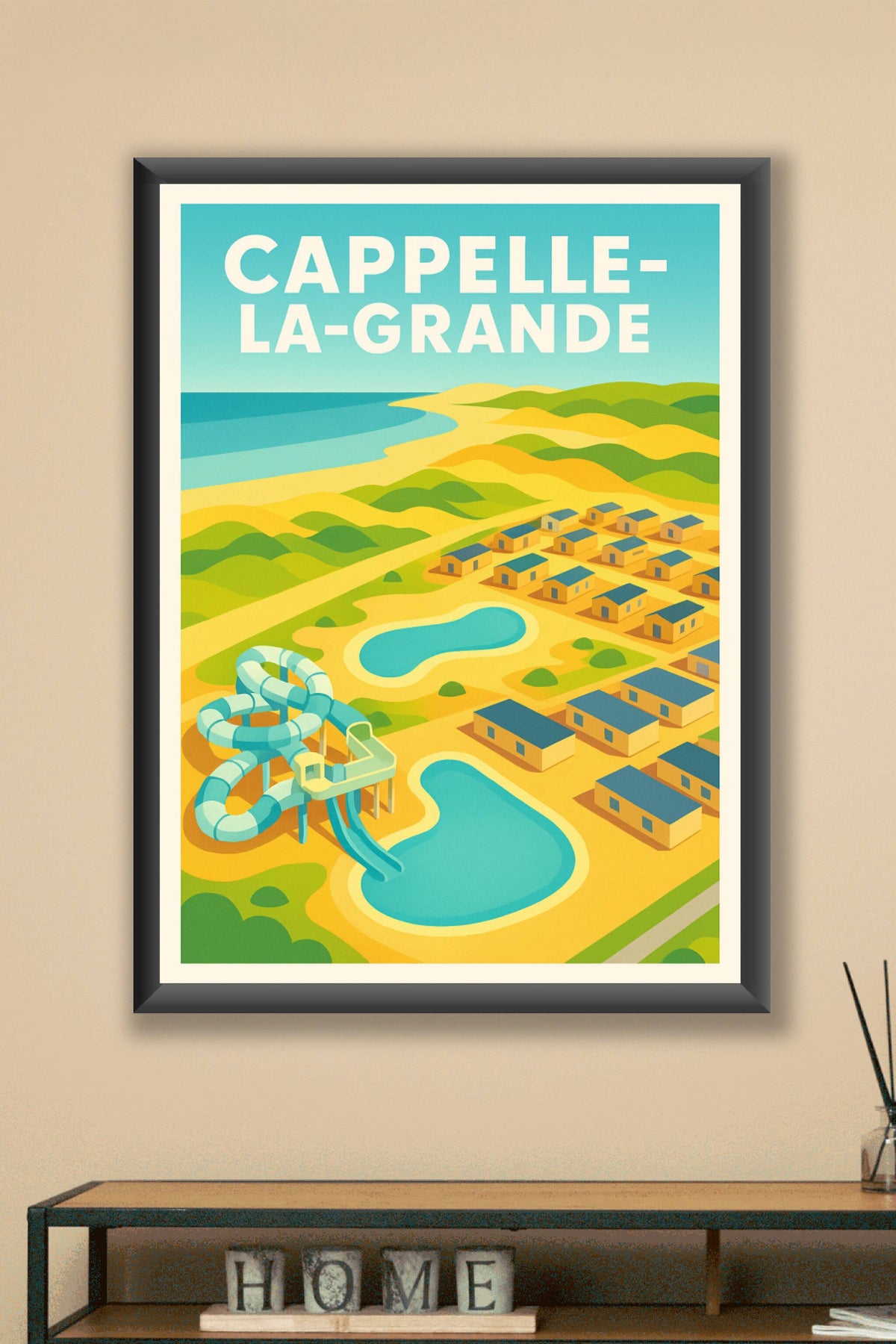 Affiche de Cappelle-la-Grande - Escapade estivale et détente garantie