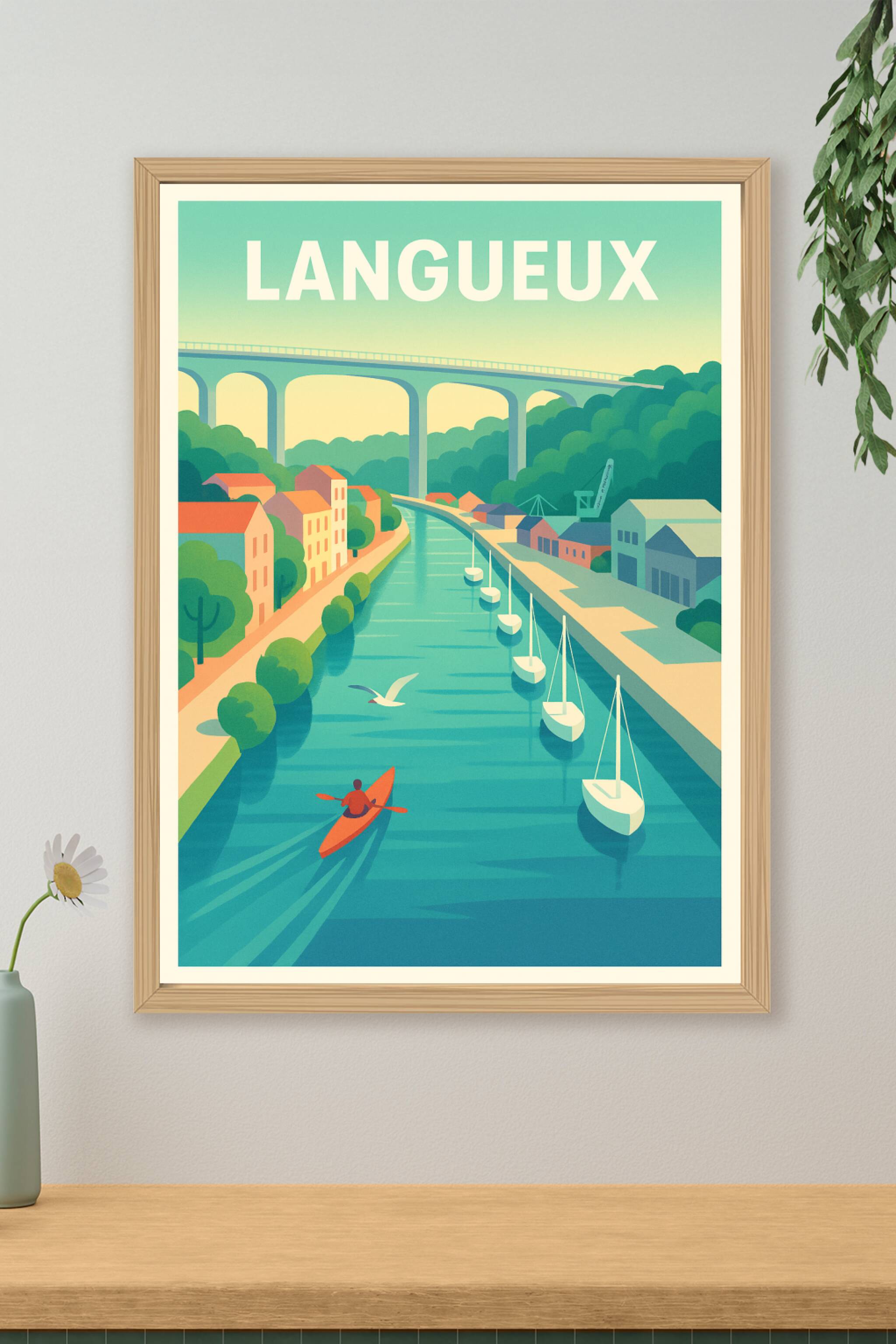 Affiche de Langueux - Escapade bucolique au fil de l'eau