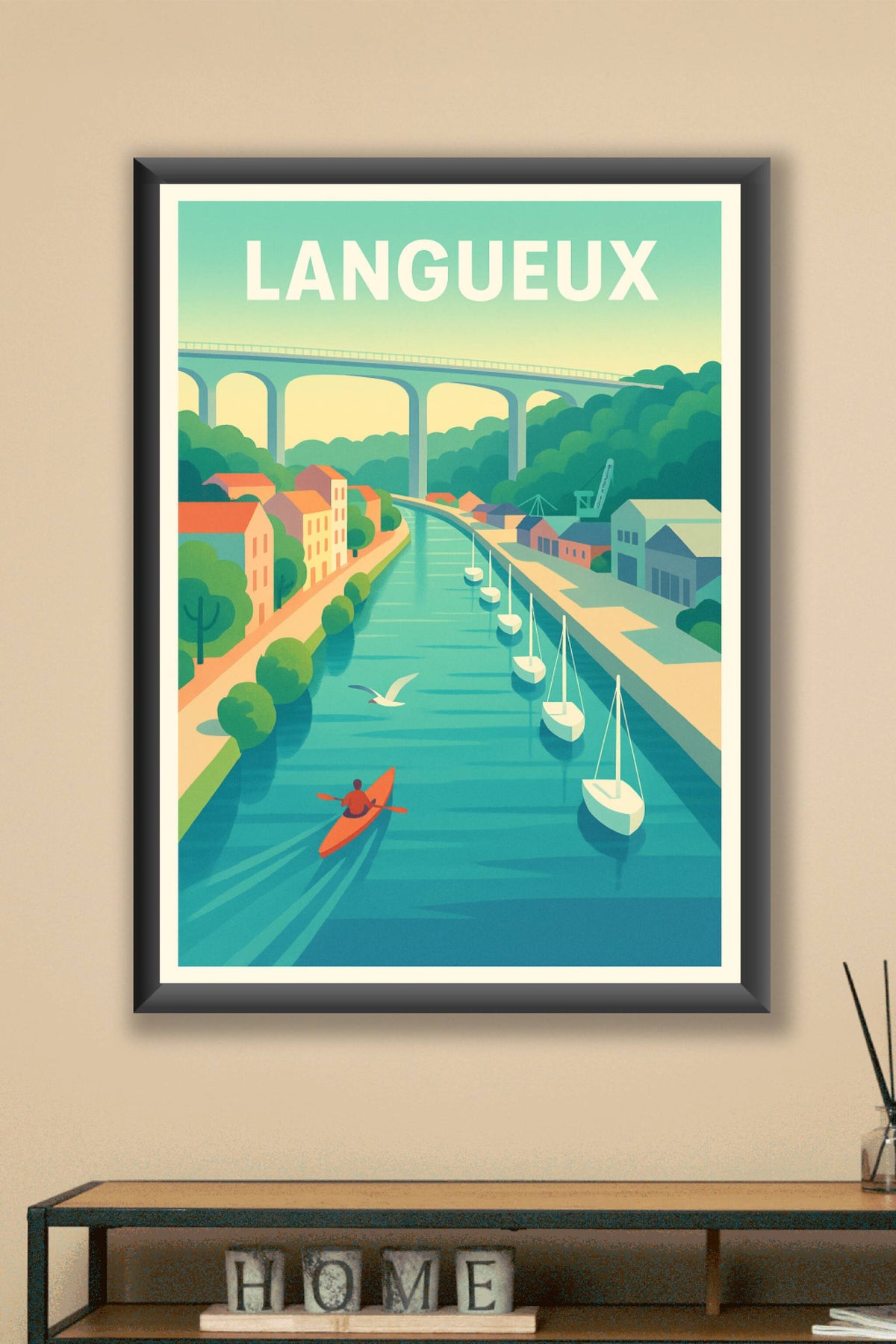 Affiche de Langueux - Escapade bucolique au fil de l'eau