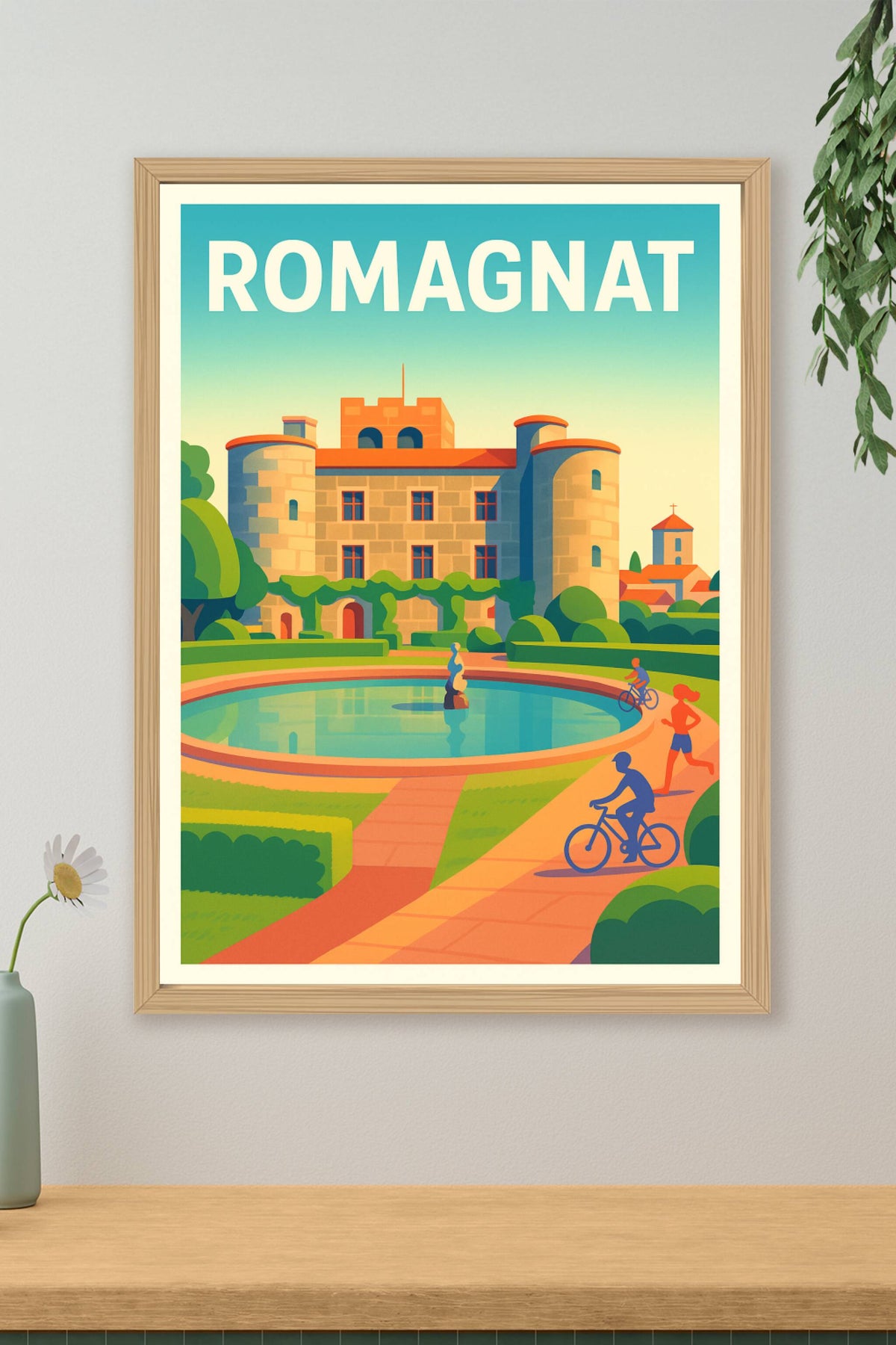 Affiche de Romagnat - Charme et Sérénité en Périgord