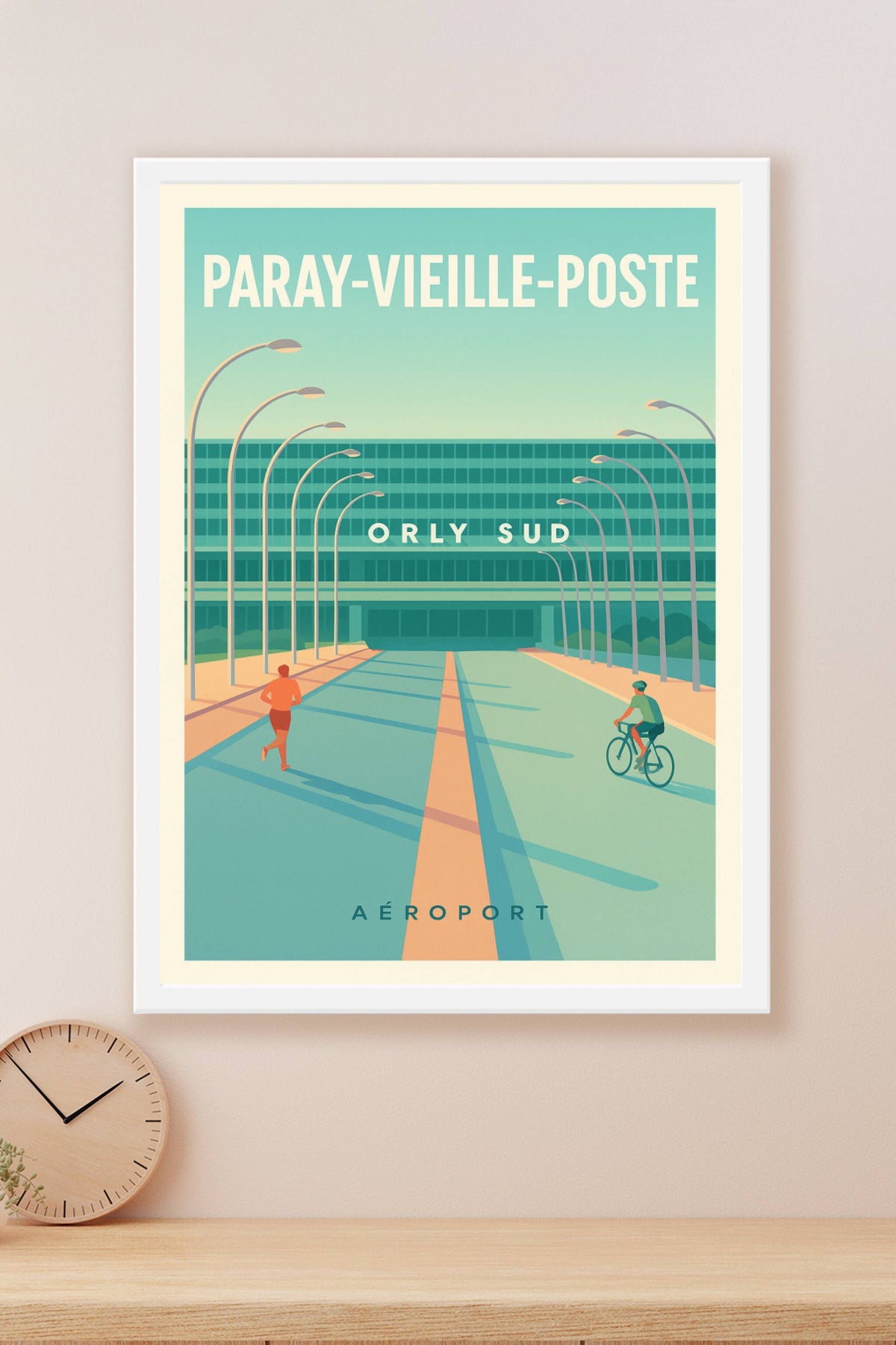 Affiche de Paray-Vieille-Poste - Vue moderne sur l'Aéroport Orly Sud