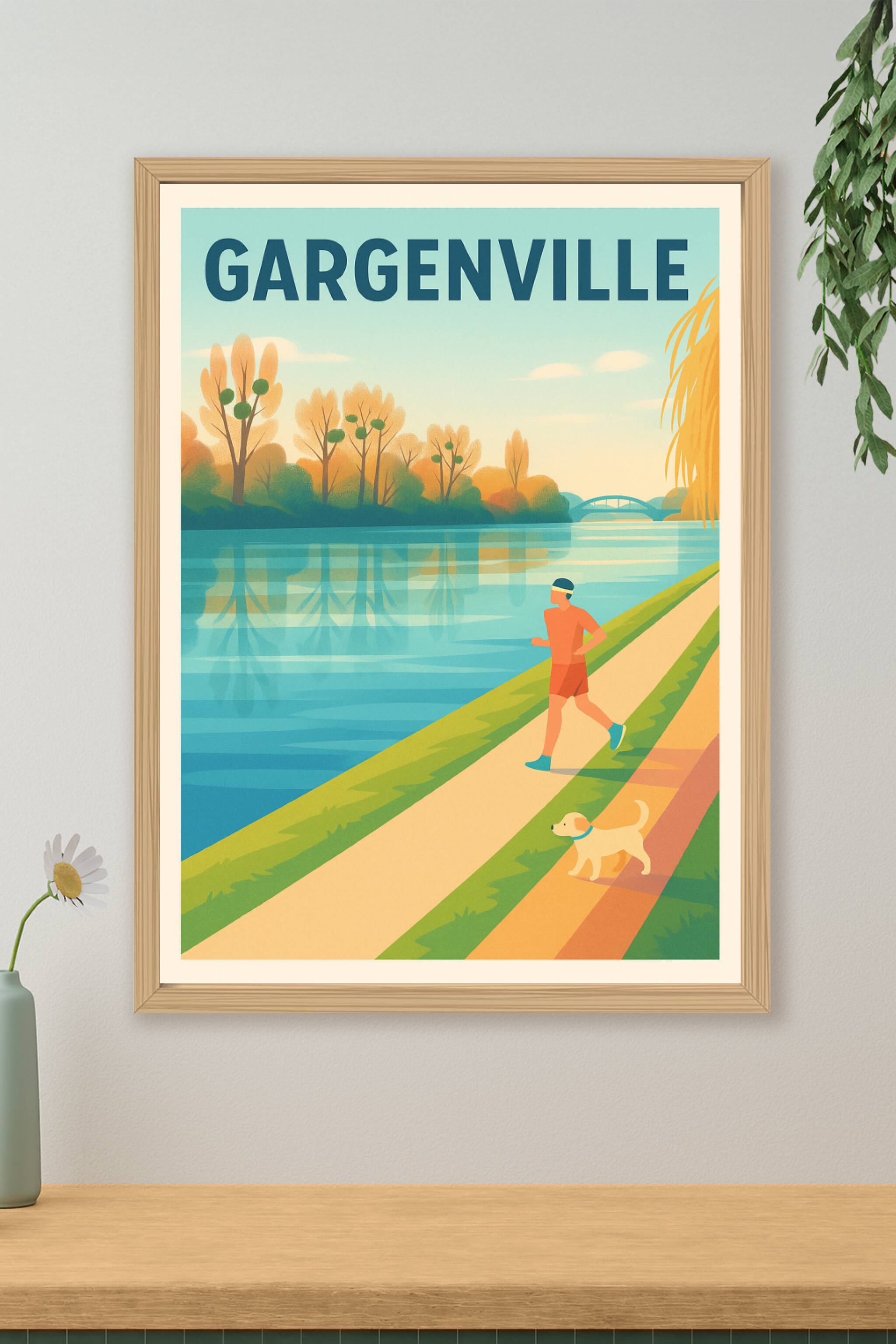 Affiche de Gargenville - Balade et sérénité au bord de l'eau