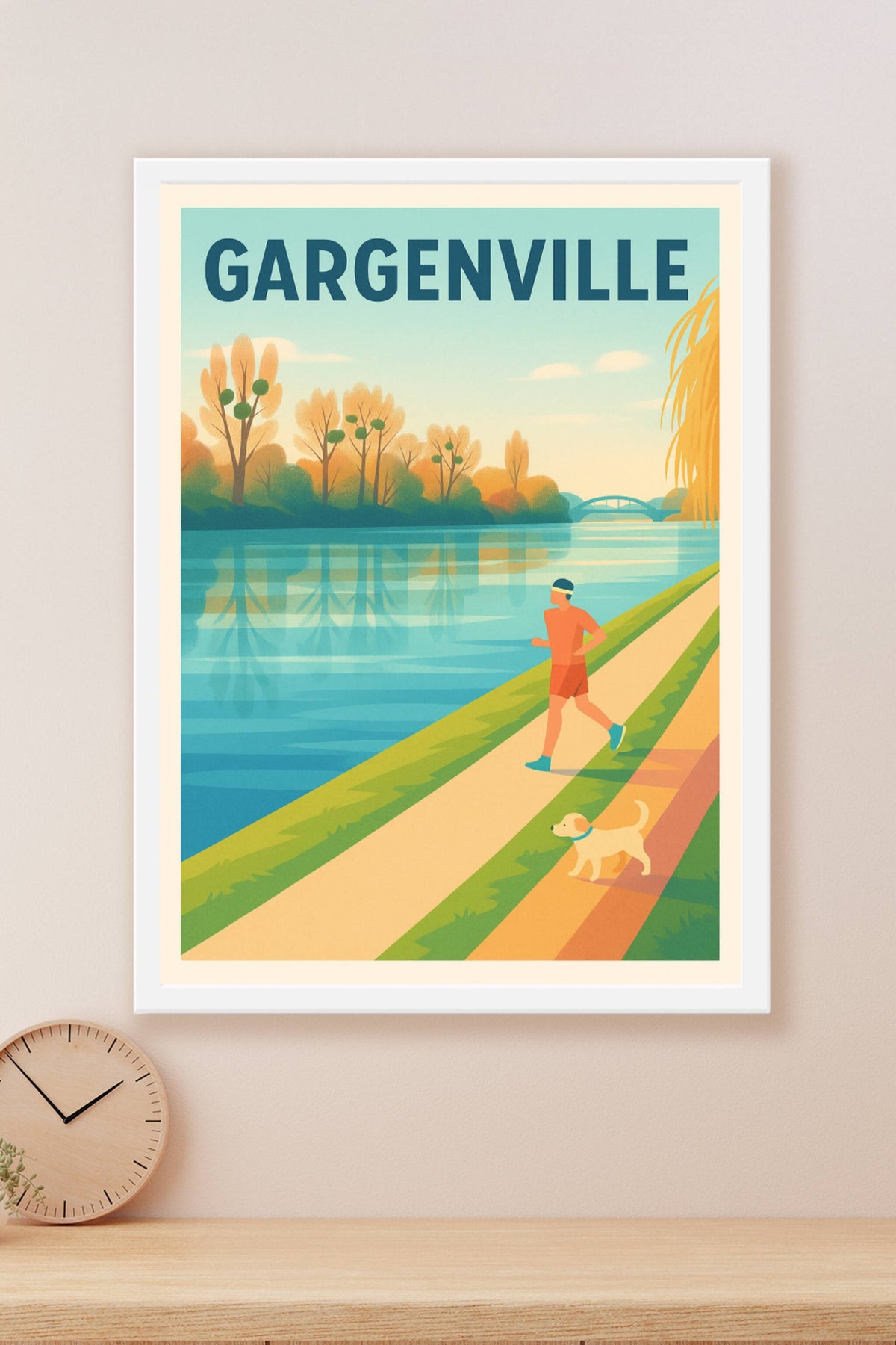 Affiche de Gargenville - Balade et sérénité au bord de l'eau