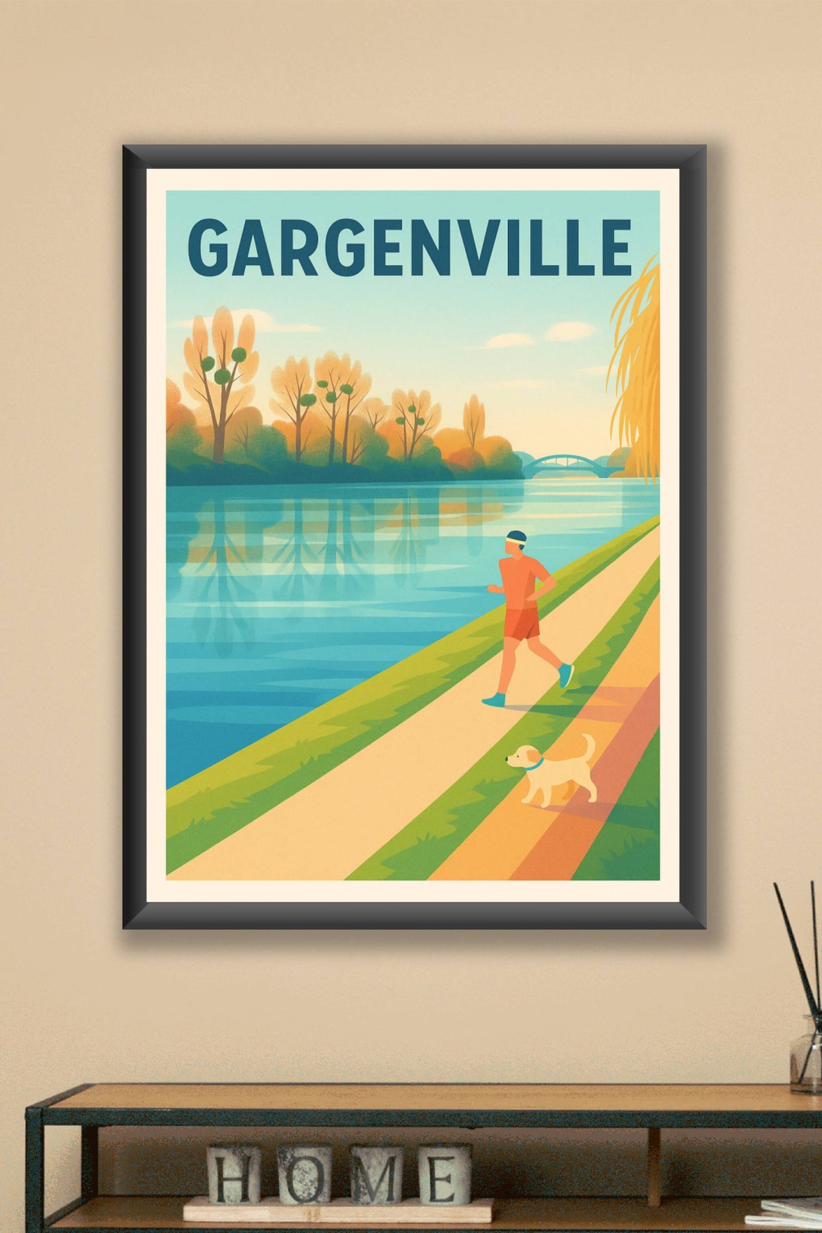 Affiche de Gargenville - Balade et sérénité au bord de l'eau