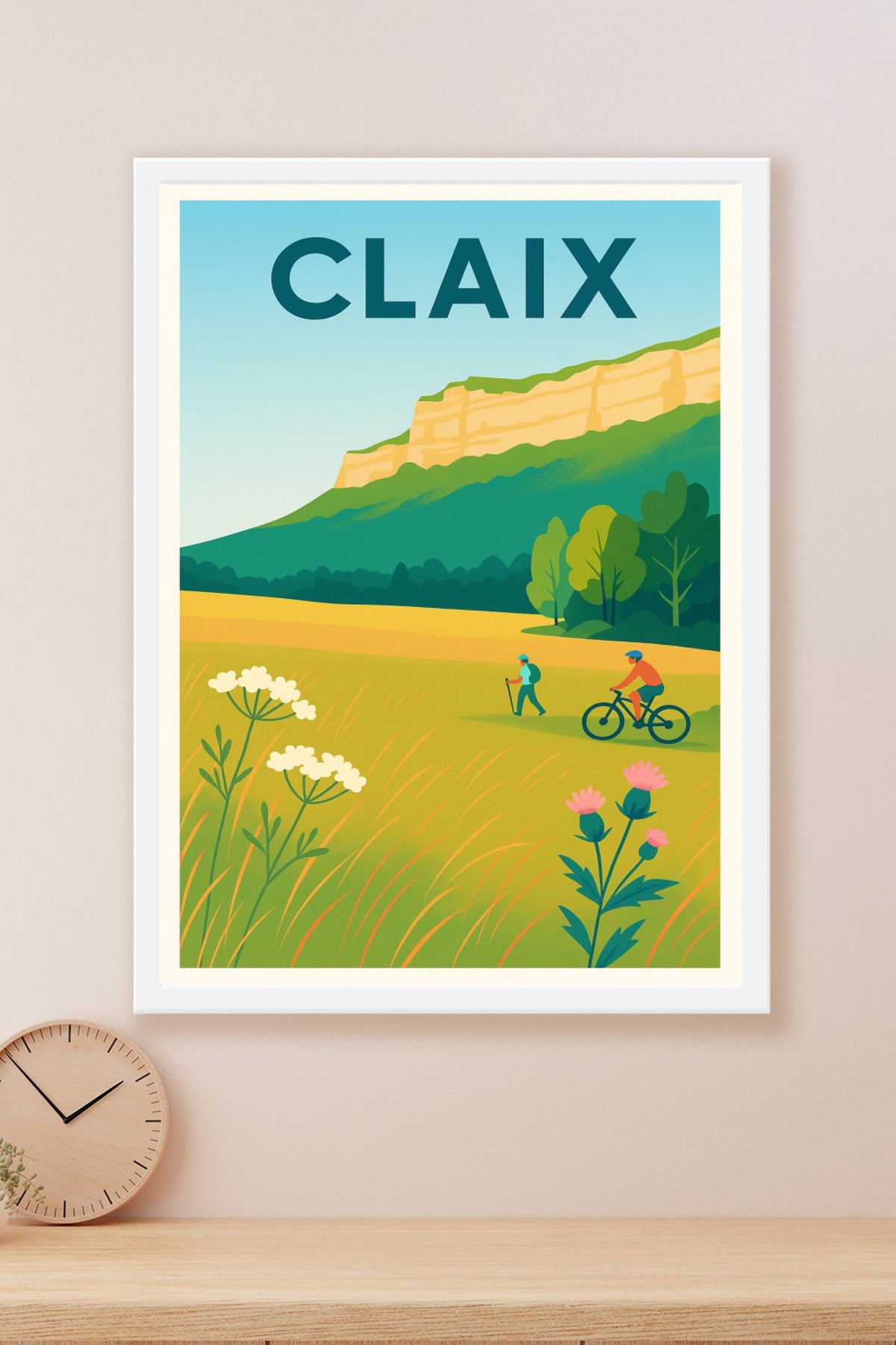Affiche de Claix - Évasion nature et aventure en plein air