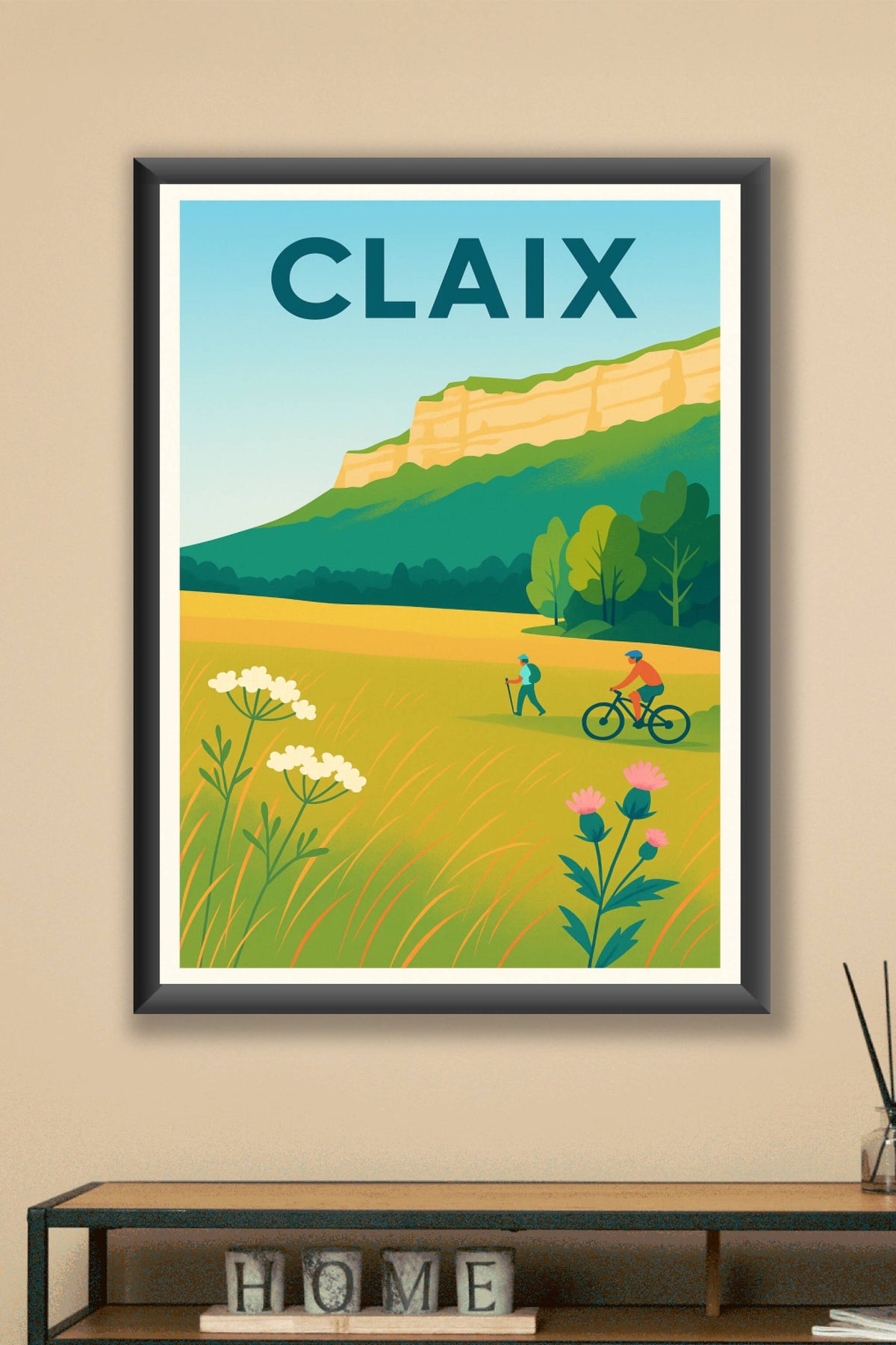 Affiche de Claix - Évasion nature et aventure en plein air