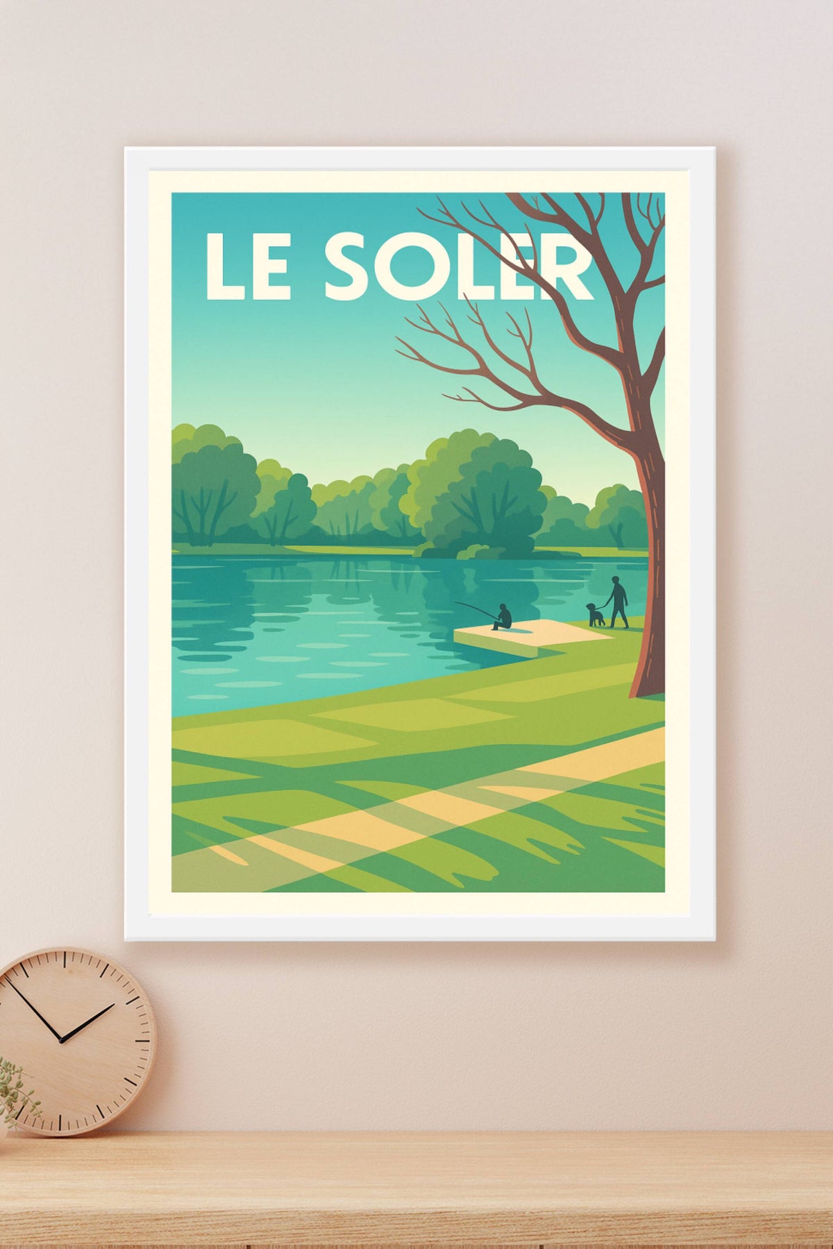 Affiche de Le Soler - Escapade nature au bord de l'eau