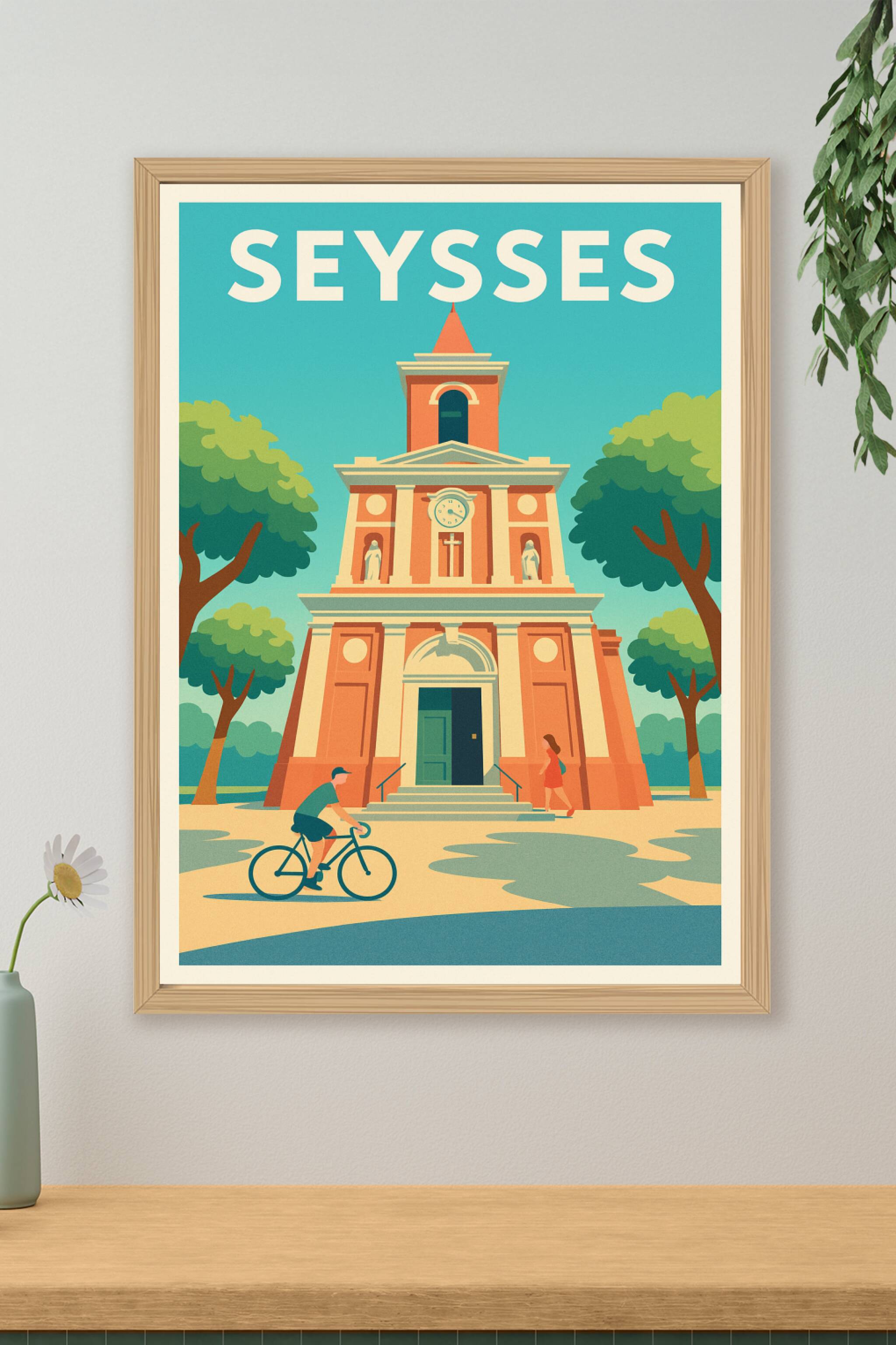Affiche de Seysses - Charme et sérénité au cœur de la ville