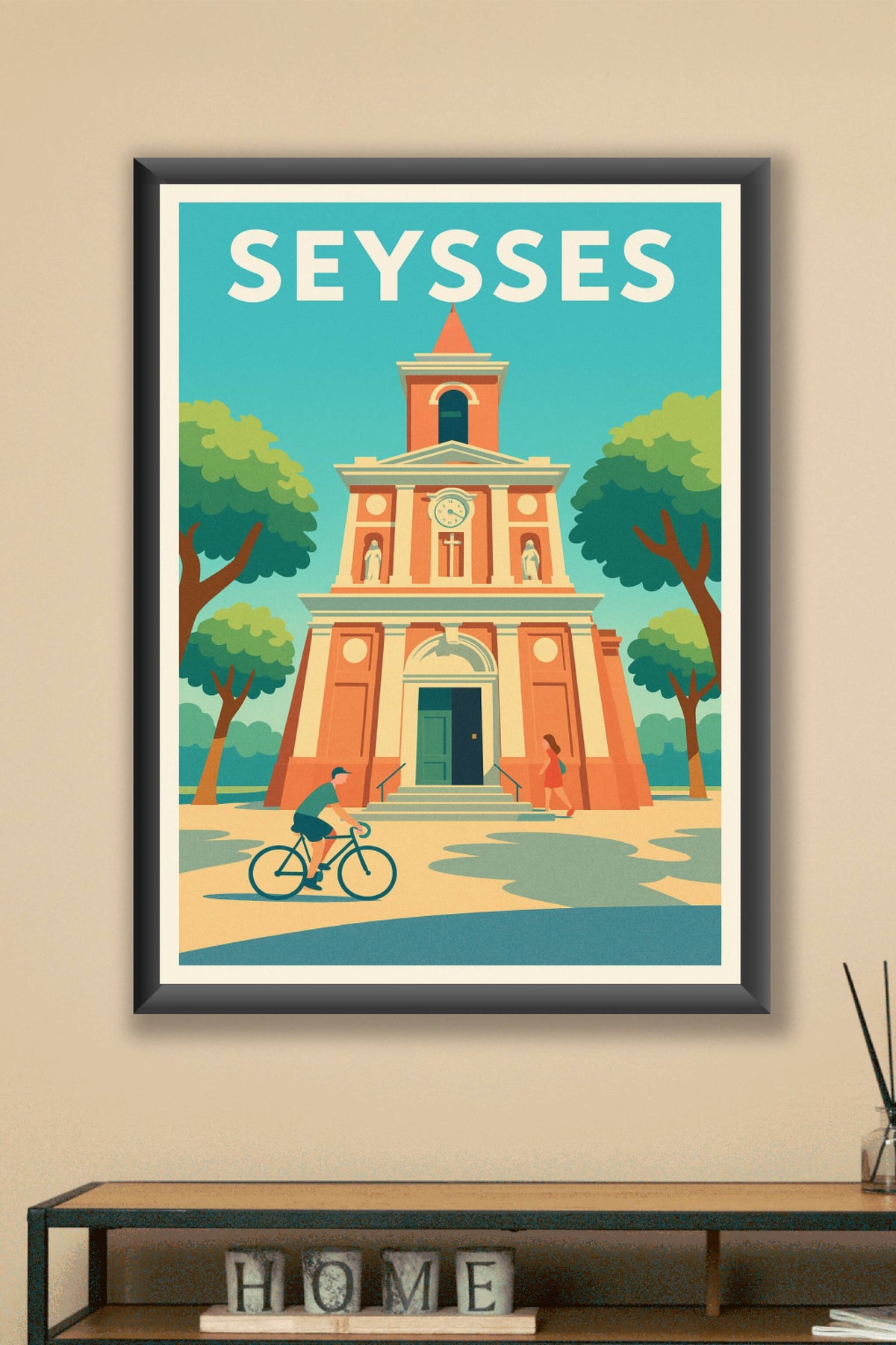 Affiche de Seysses - Charme et sérénité au cœur de la ville