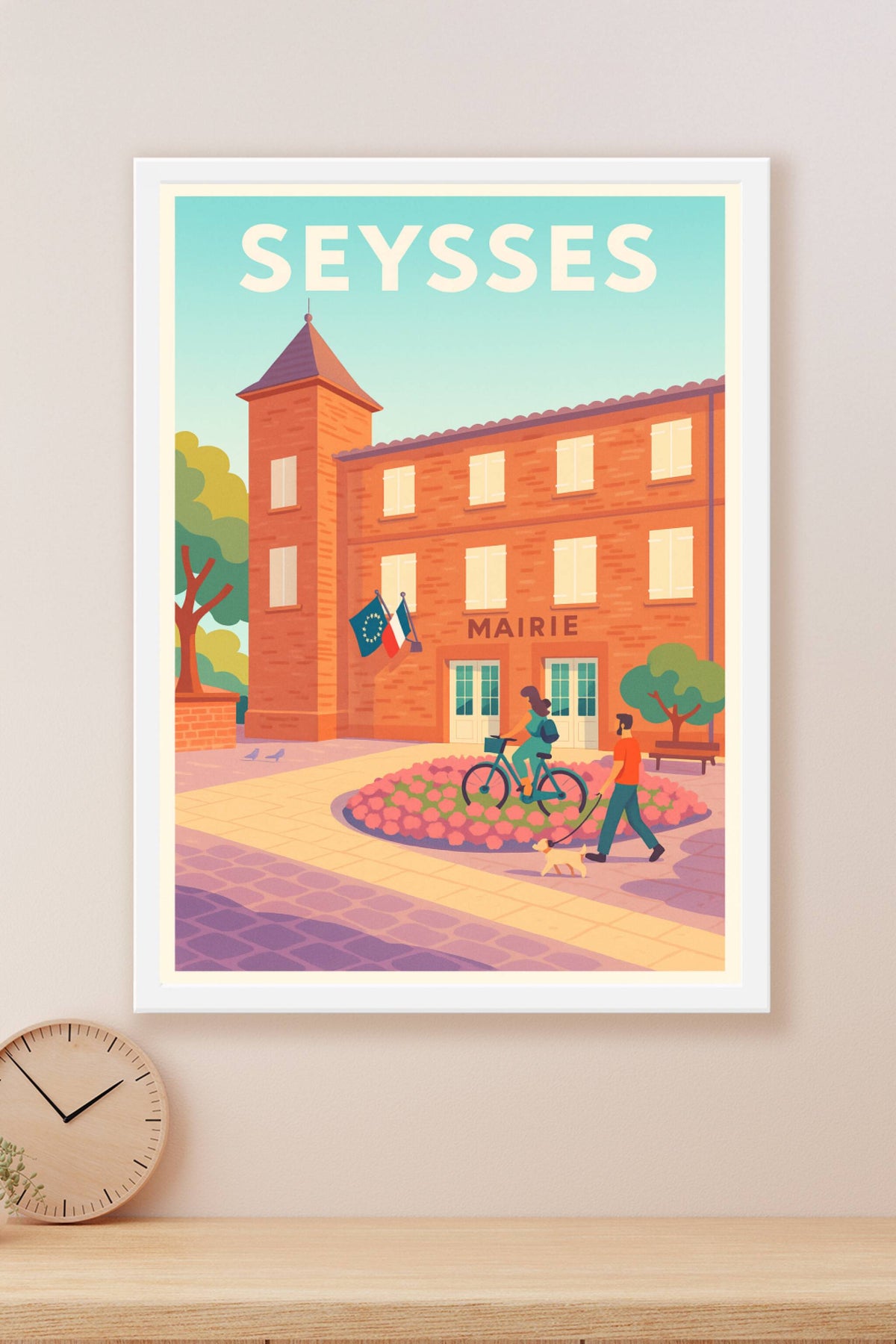 Affiche de Seysses - Charme et quiétude au cœur de la mairie