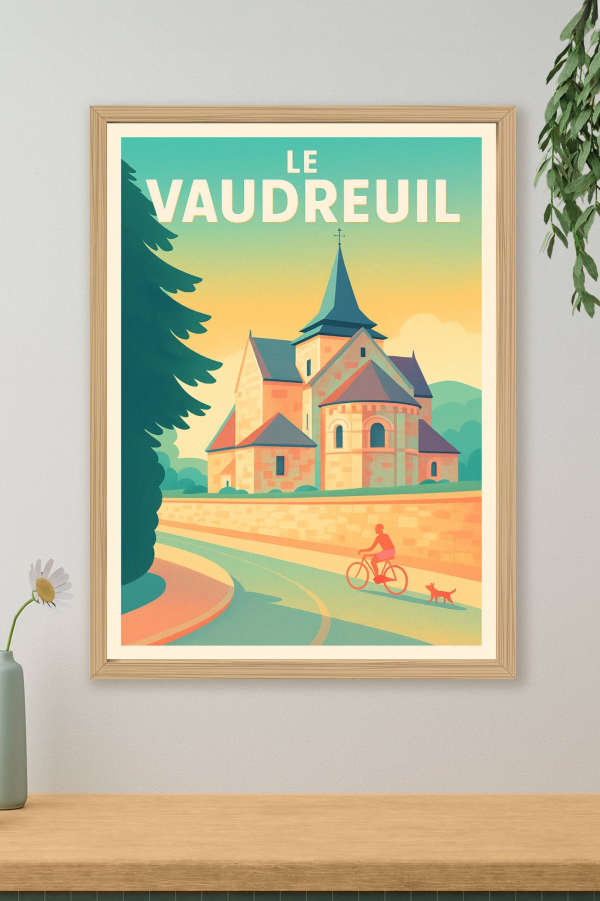 Affiche de Le Vaudreuil - Escapade bucolique à vélo