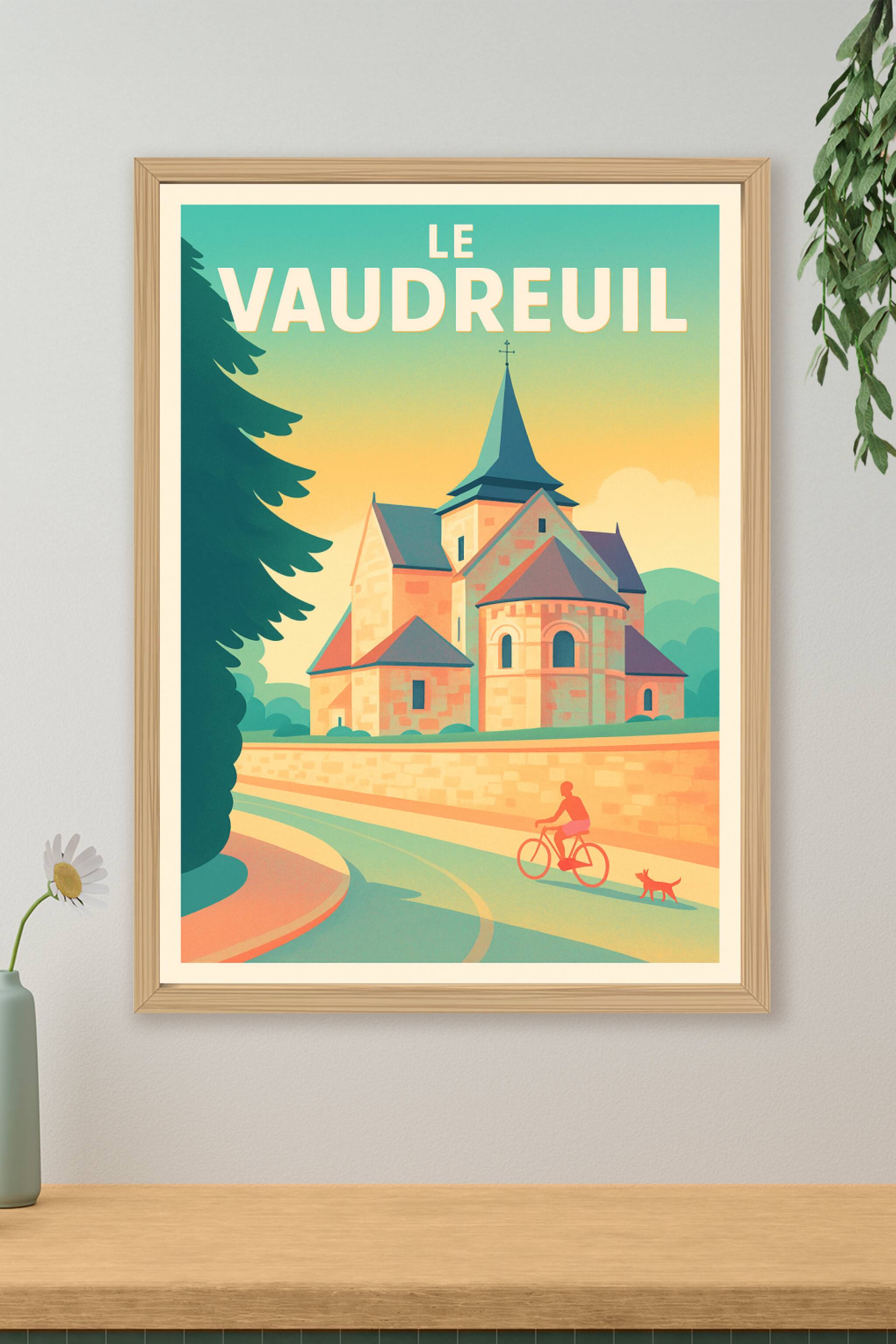 Affiche de Le Vaudreuil - Escapade bucolique à vélo