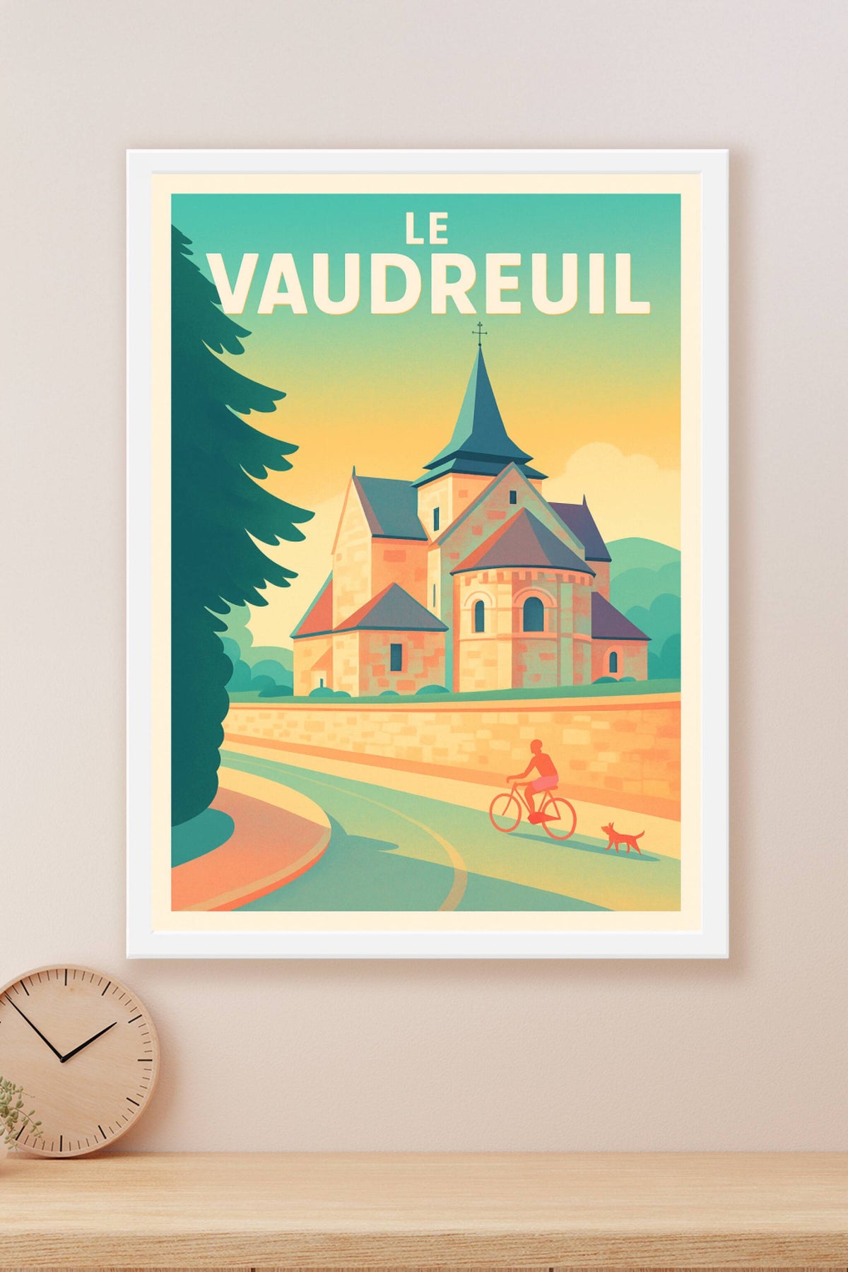 Affiche de Le Vaudreuil - Escapade bucolique à vélo