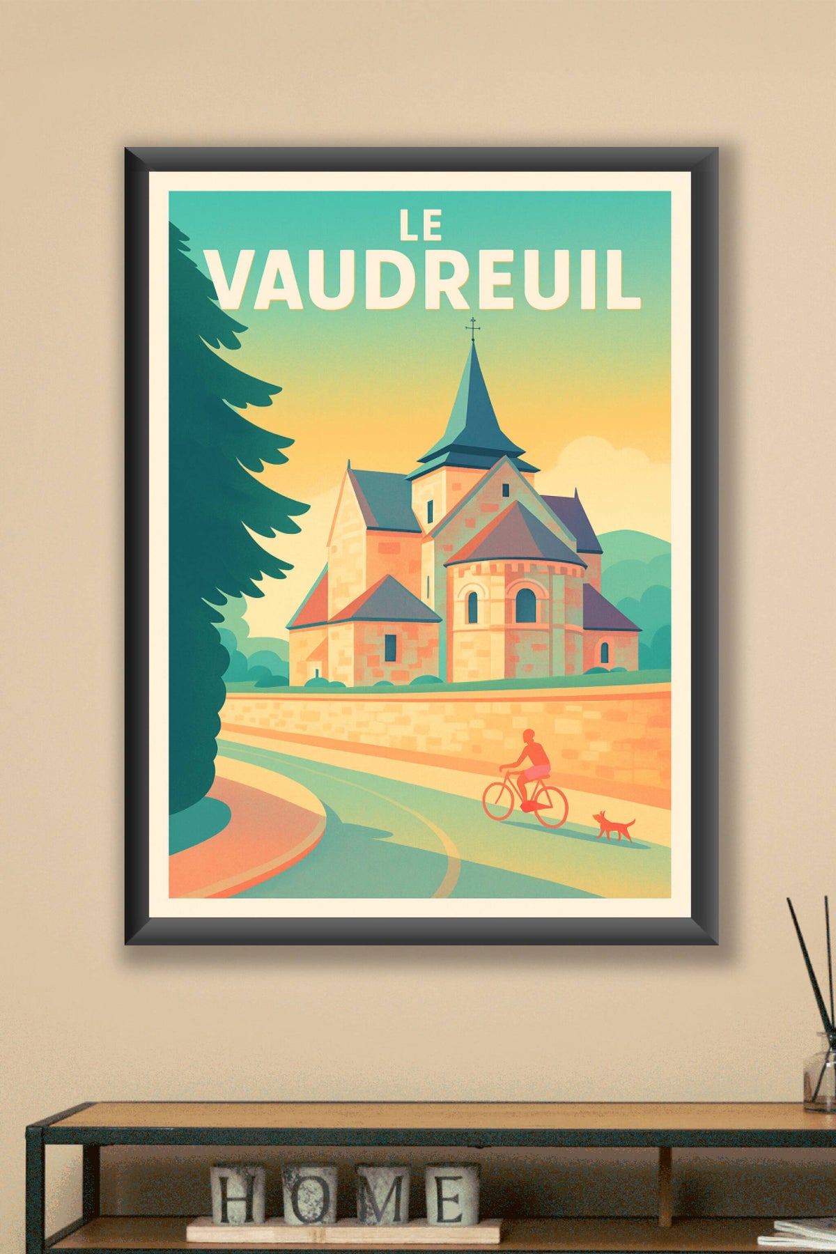 Affiche de Le Vaudreuil - Escapade bucolique à vélo