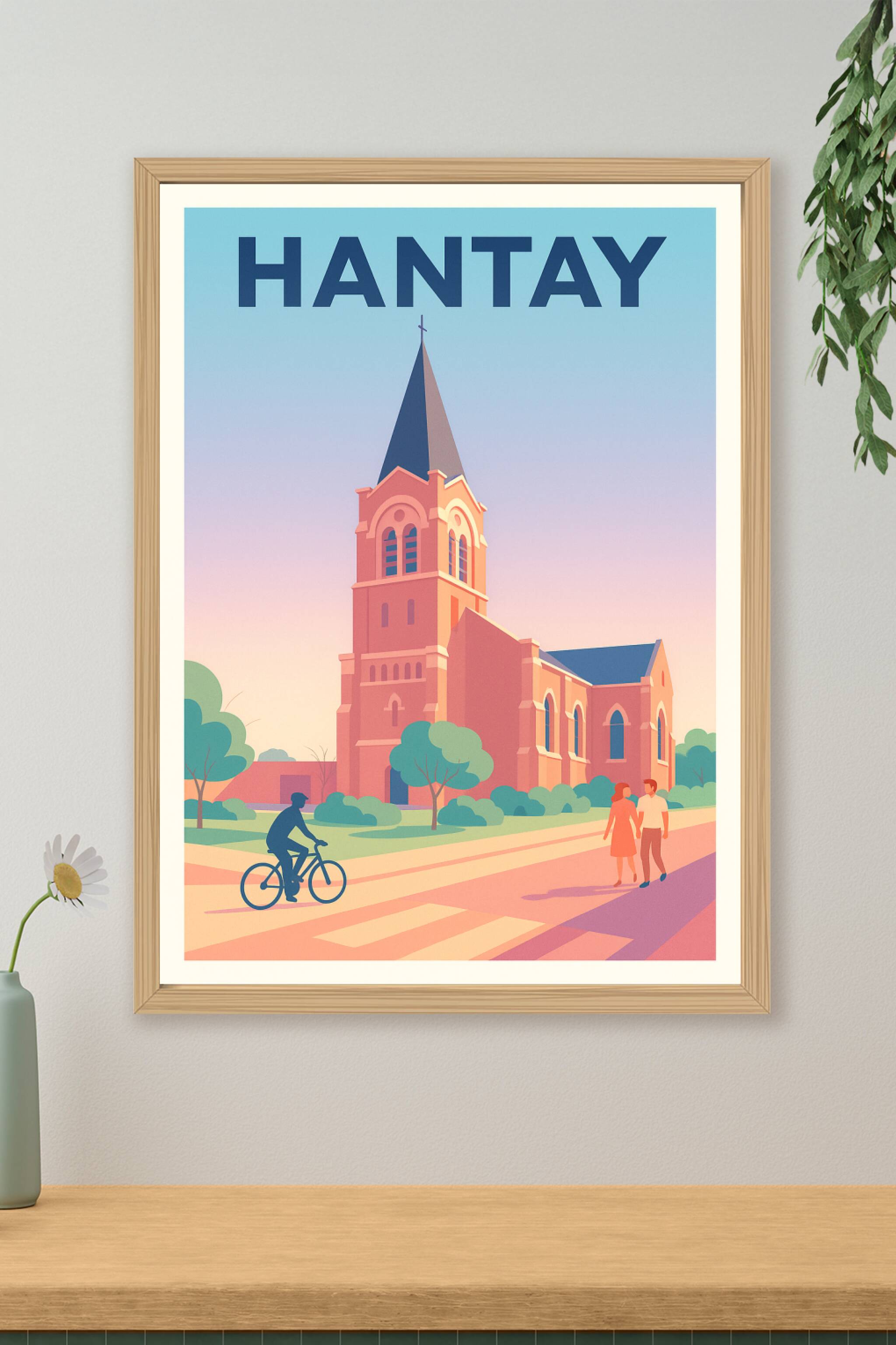 Affiche de Hantay - Charme paisible et architectural