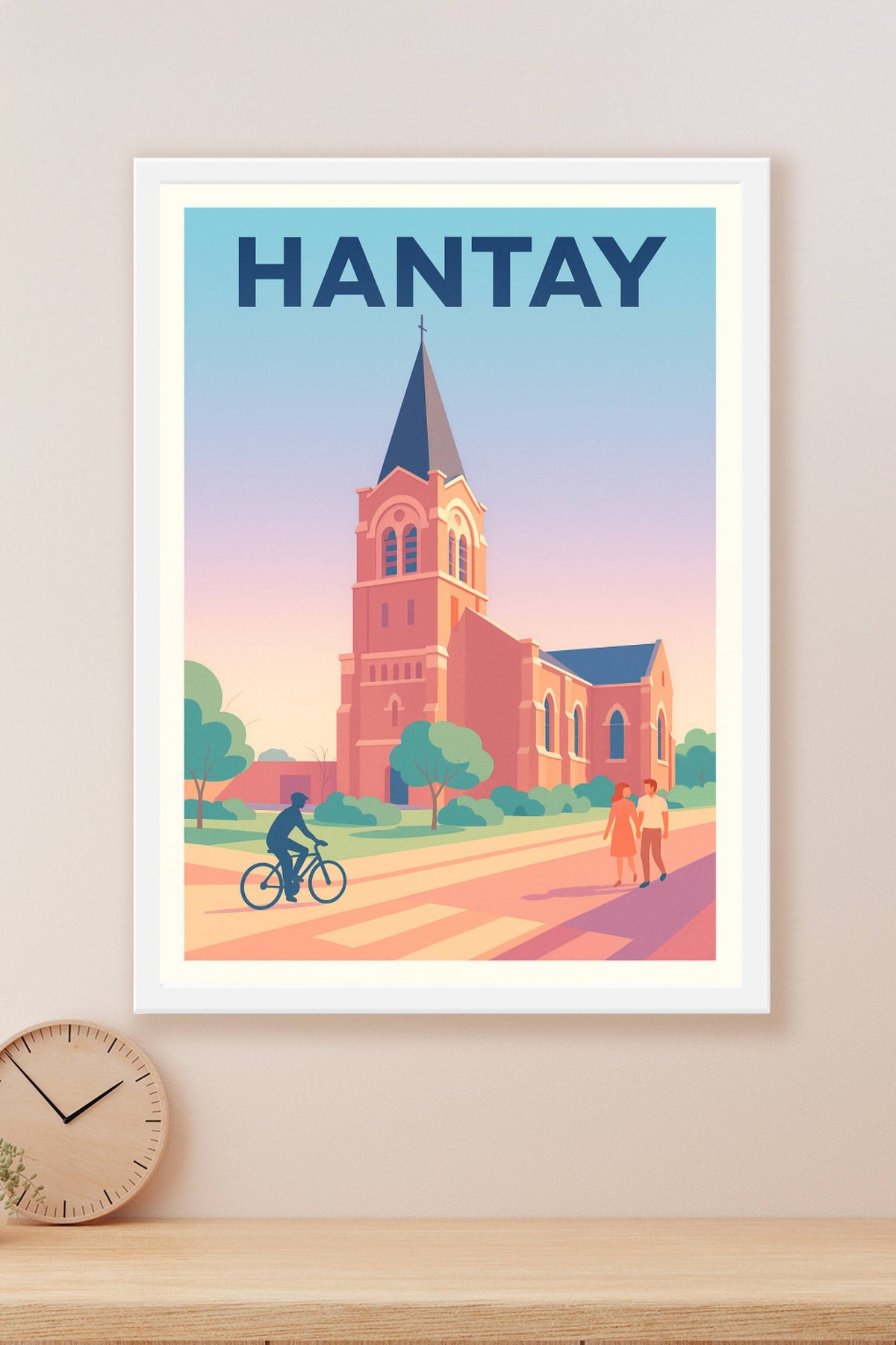 Affiche de Hantay - Charme paisible et architectural
