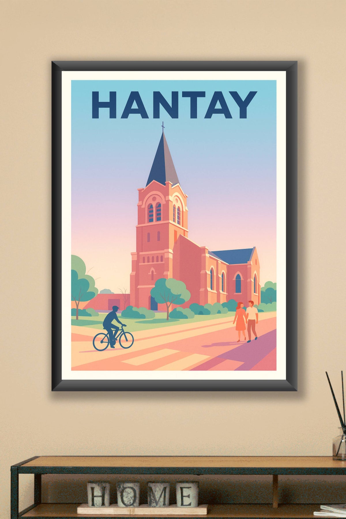 Affiche de Hantay - Charme paisible et architectural