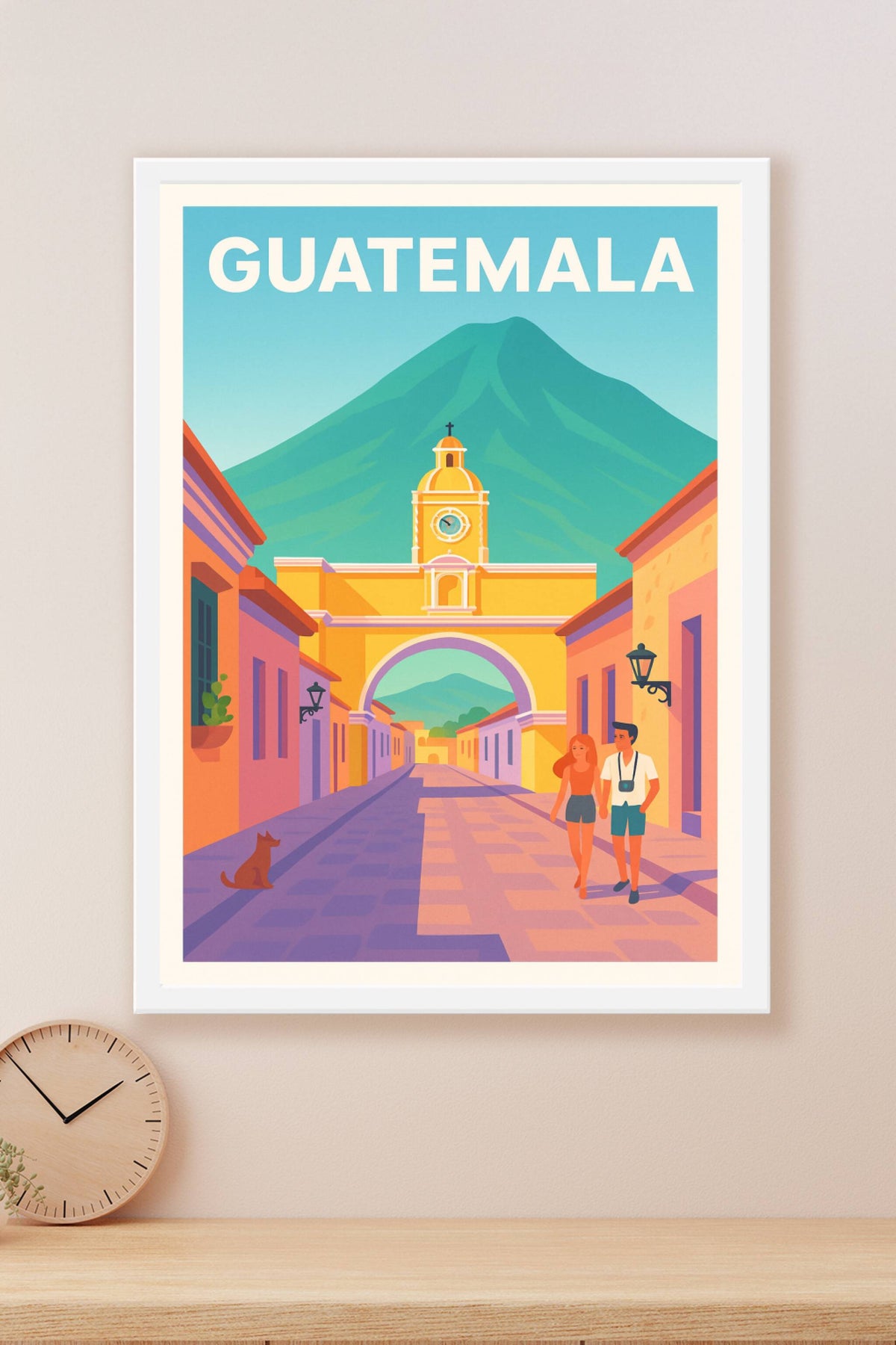 Affiche de Guatemala - Charme intemporel de la ville coloniale