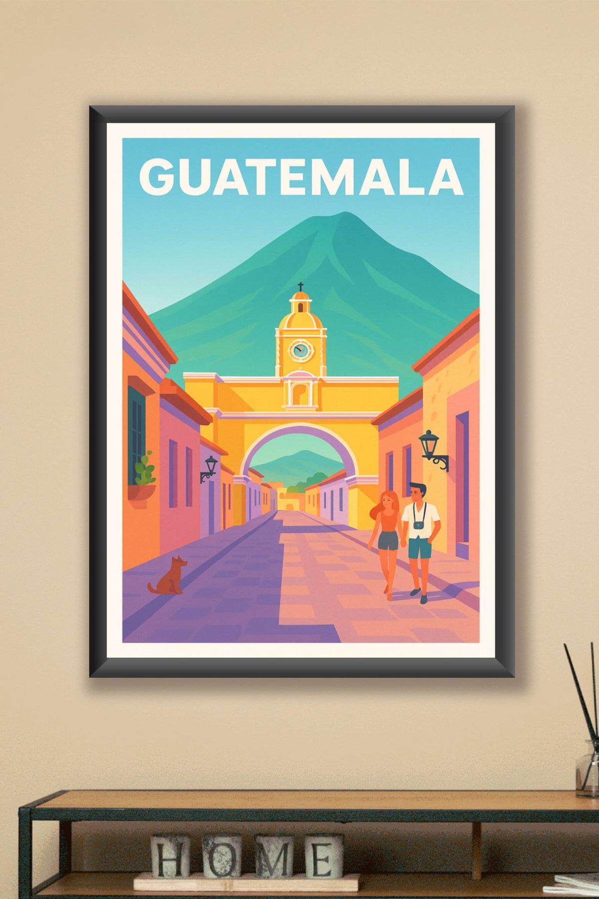 Affiche de Guatemala - Charme intemporel de la ville coloniale