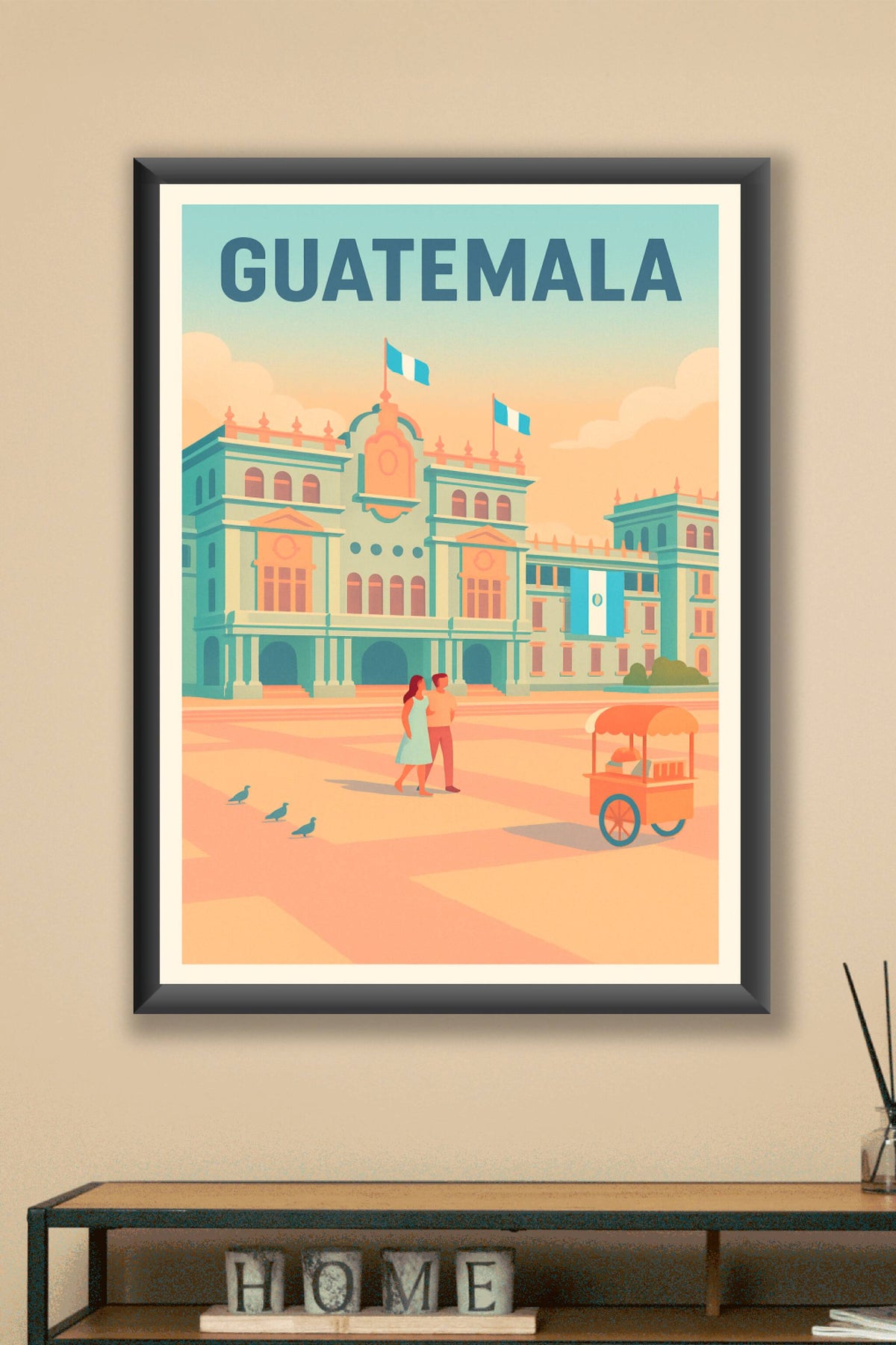 Affiche de Guatemala - Charme et histoire au cœur de la capitale