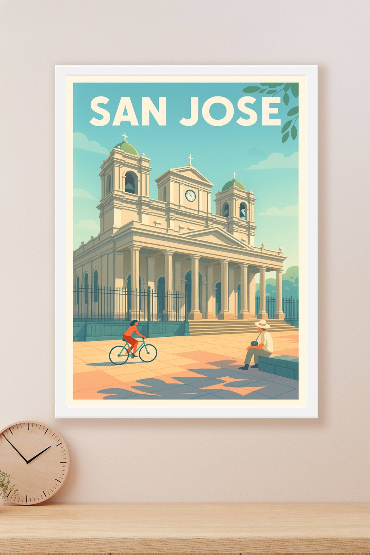 Affiche de San José - Charme historique et douceur de vivre