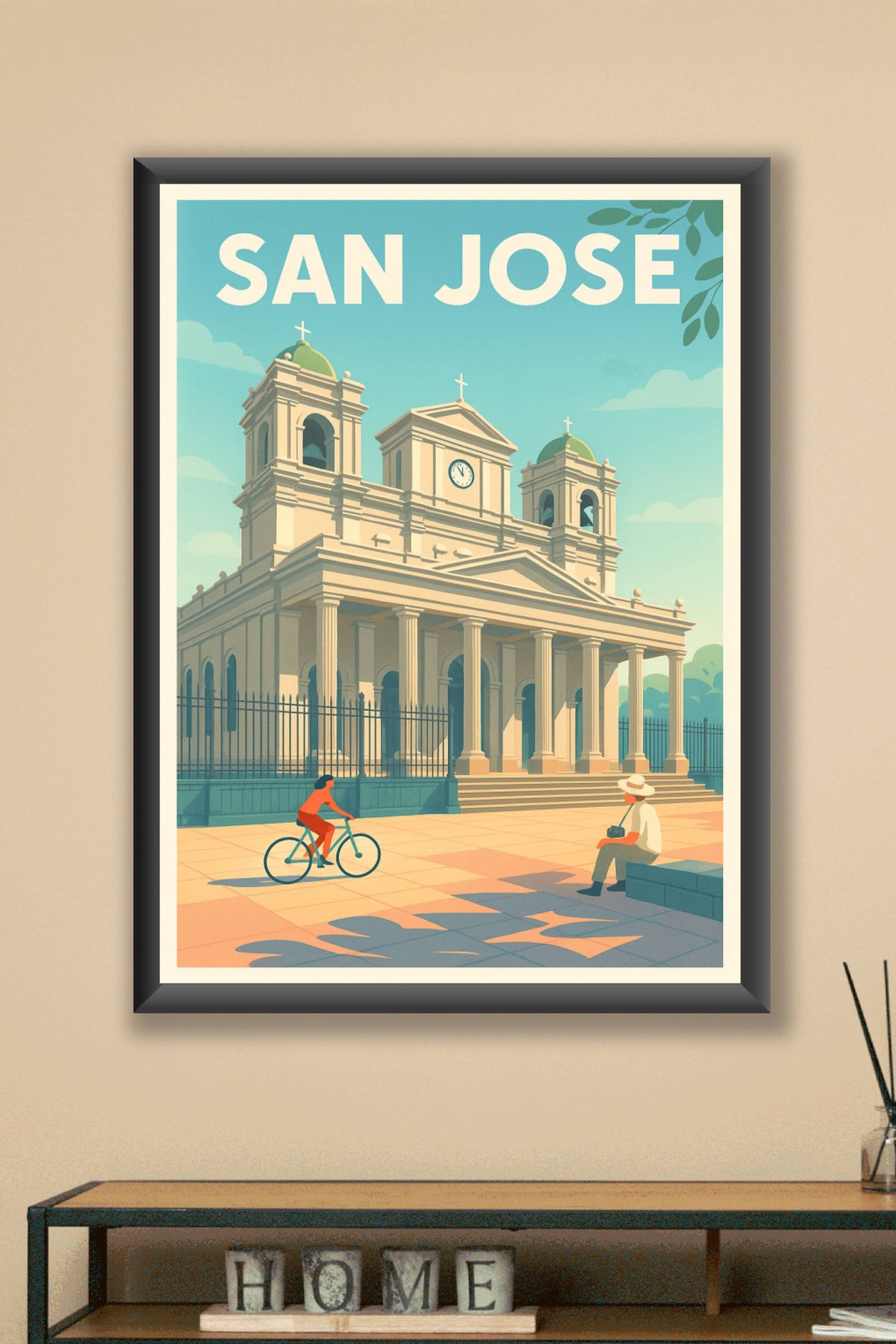 Affiche de San José - Charme historique et douceur de vivre