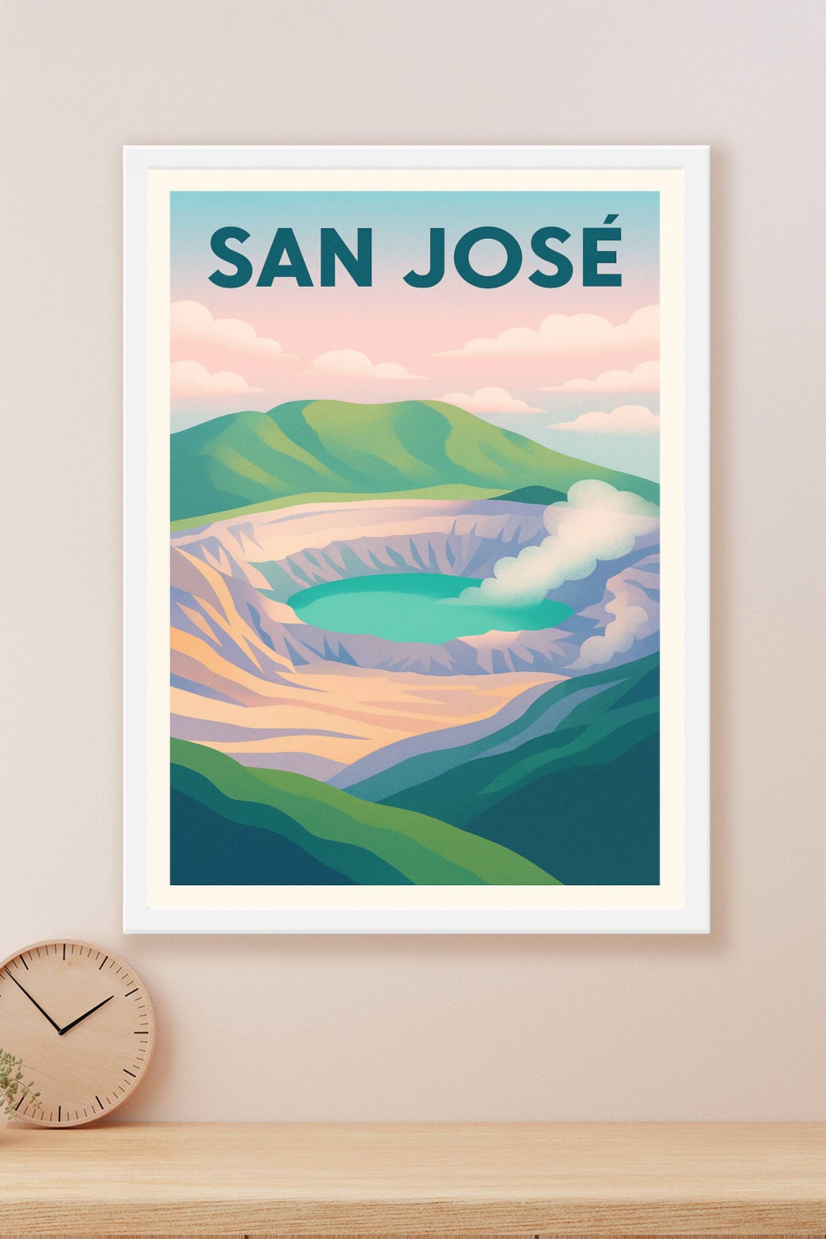 Affiche de San José - L'émerveillement volcanique au cœur de la nature