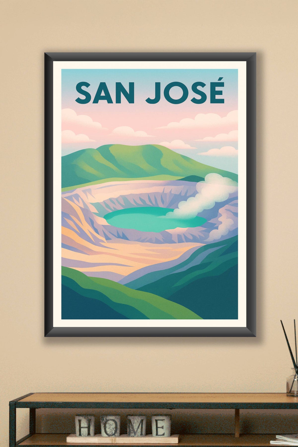 Affiche de San José - L'émerveillement volcanique au cœur de la nature