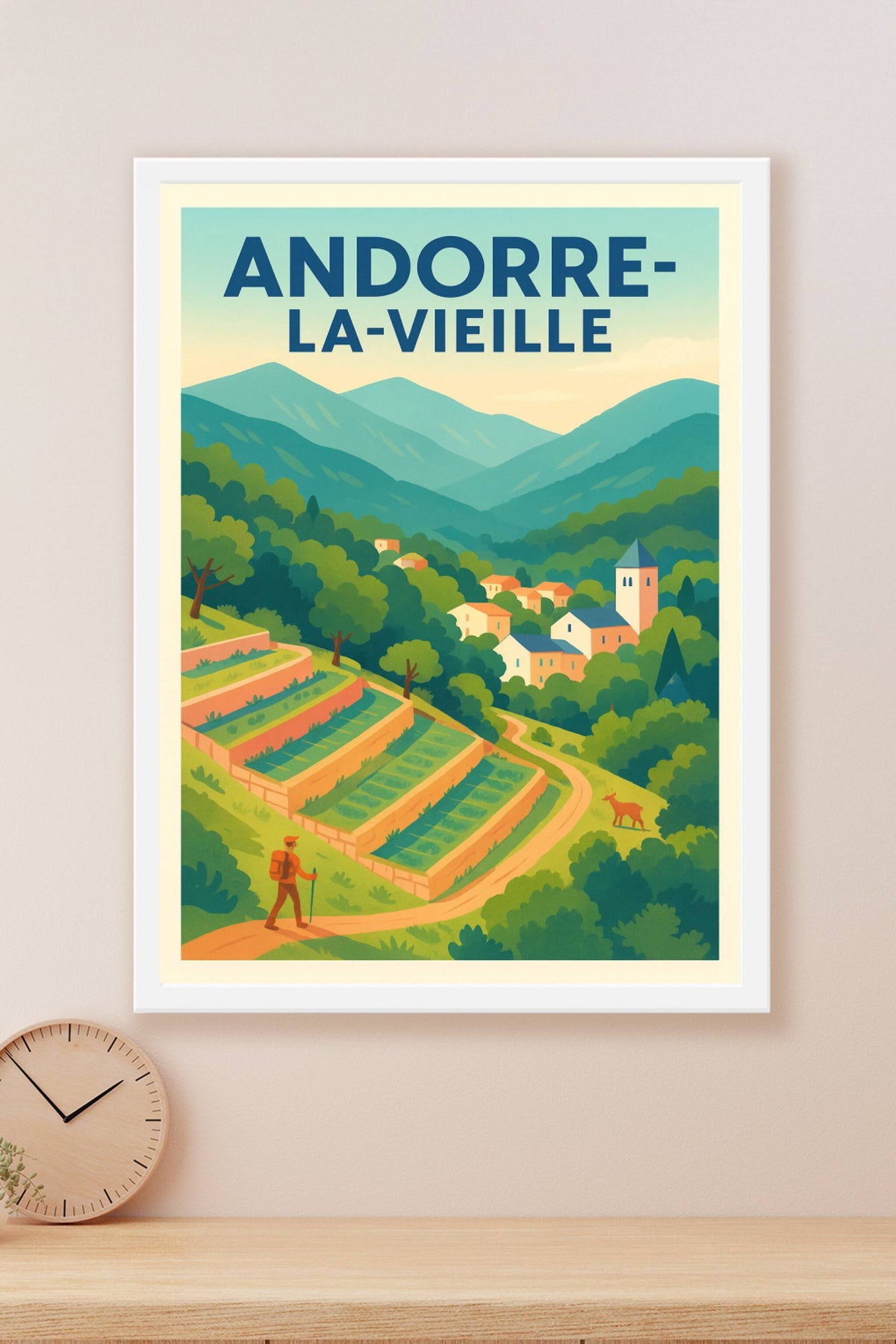 Affiche de Andorre-la-Vieille - Escapade nature et charme montagnard