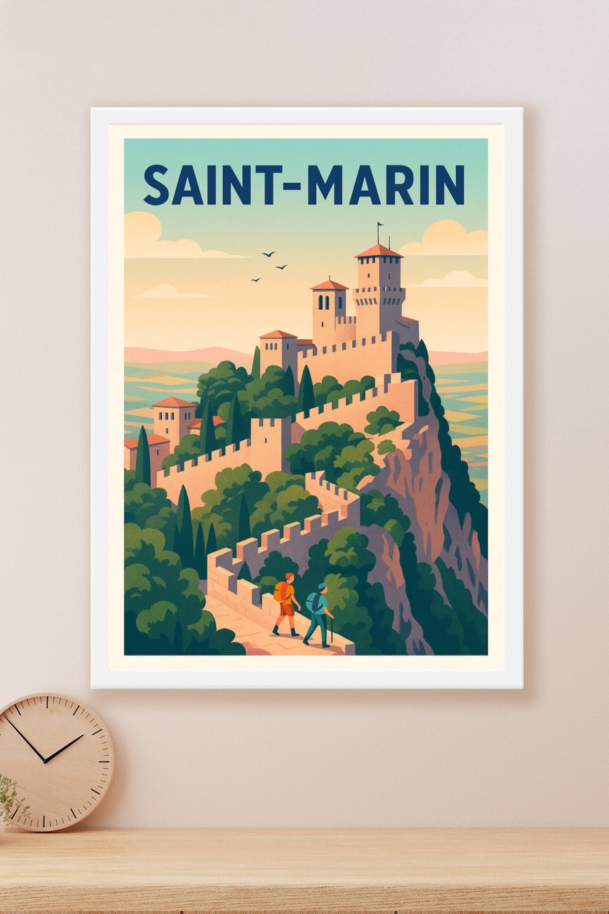 Affiche de Saint-Marin - Une forteresse au sommet de l'histoire