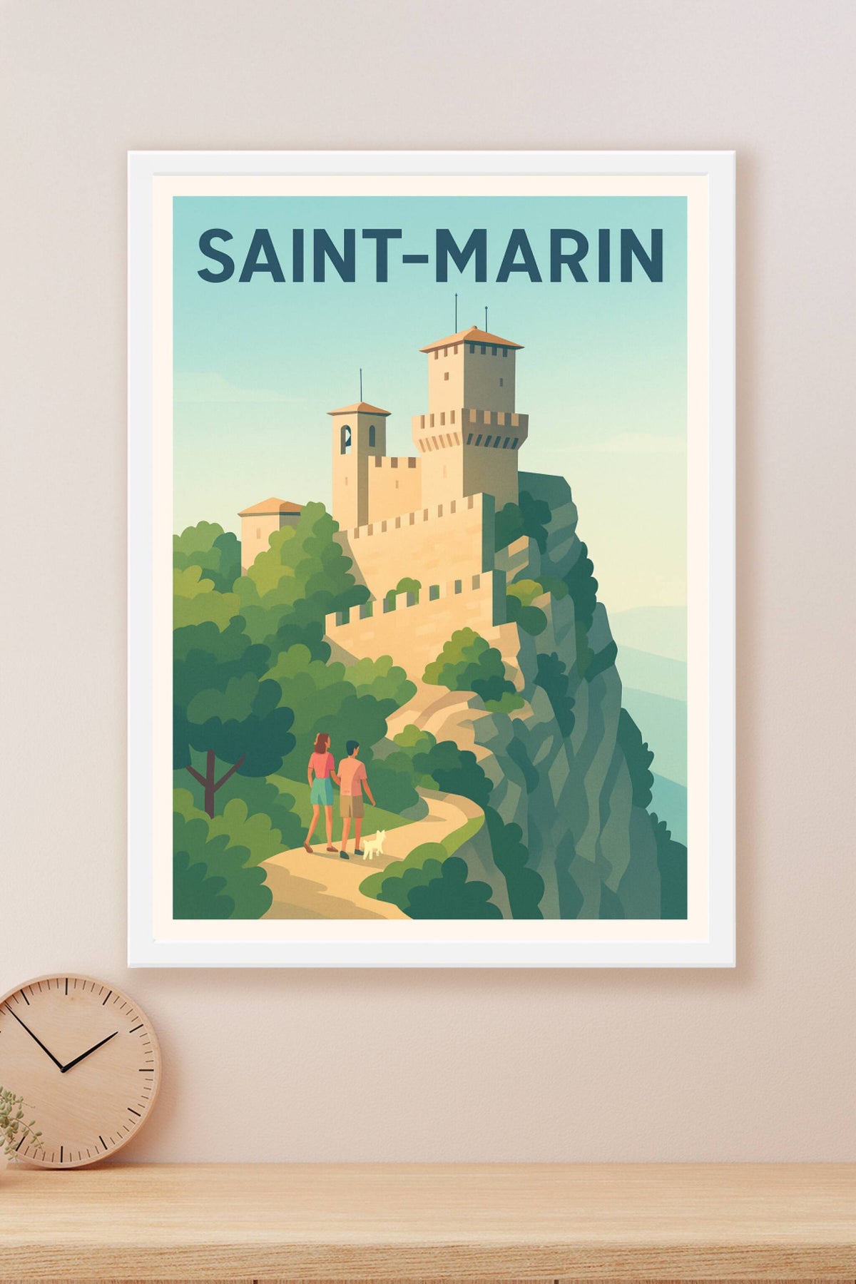 Affiche de Saint-Marin - L'évasion au sommet de la République
