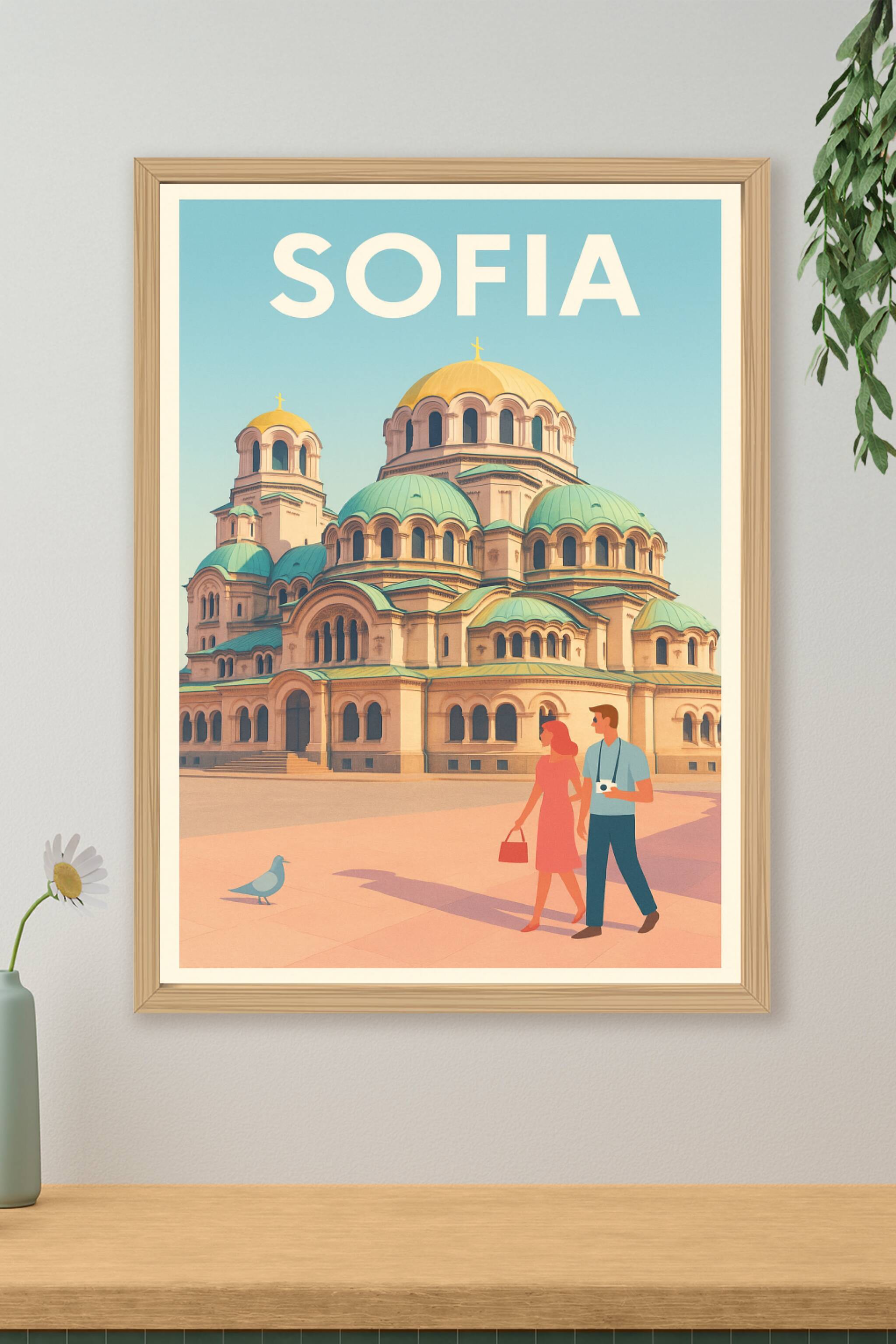 Affiche de Sofia - Charme historique au cœur de la capitale