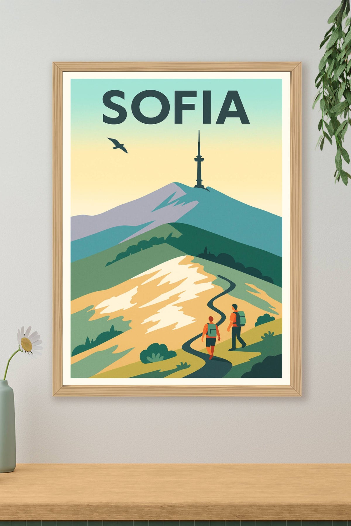 Affiche de Sofia - Promenade au sommet de Vitosha