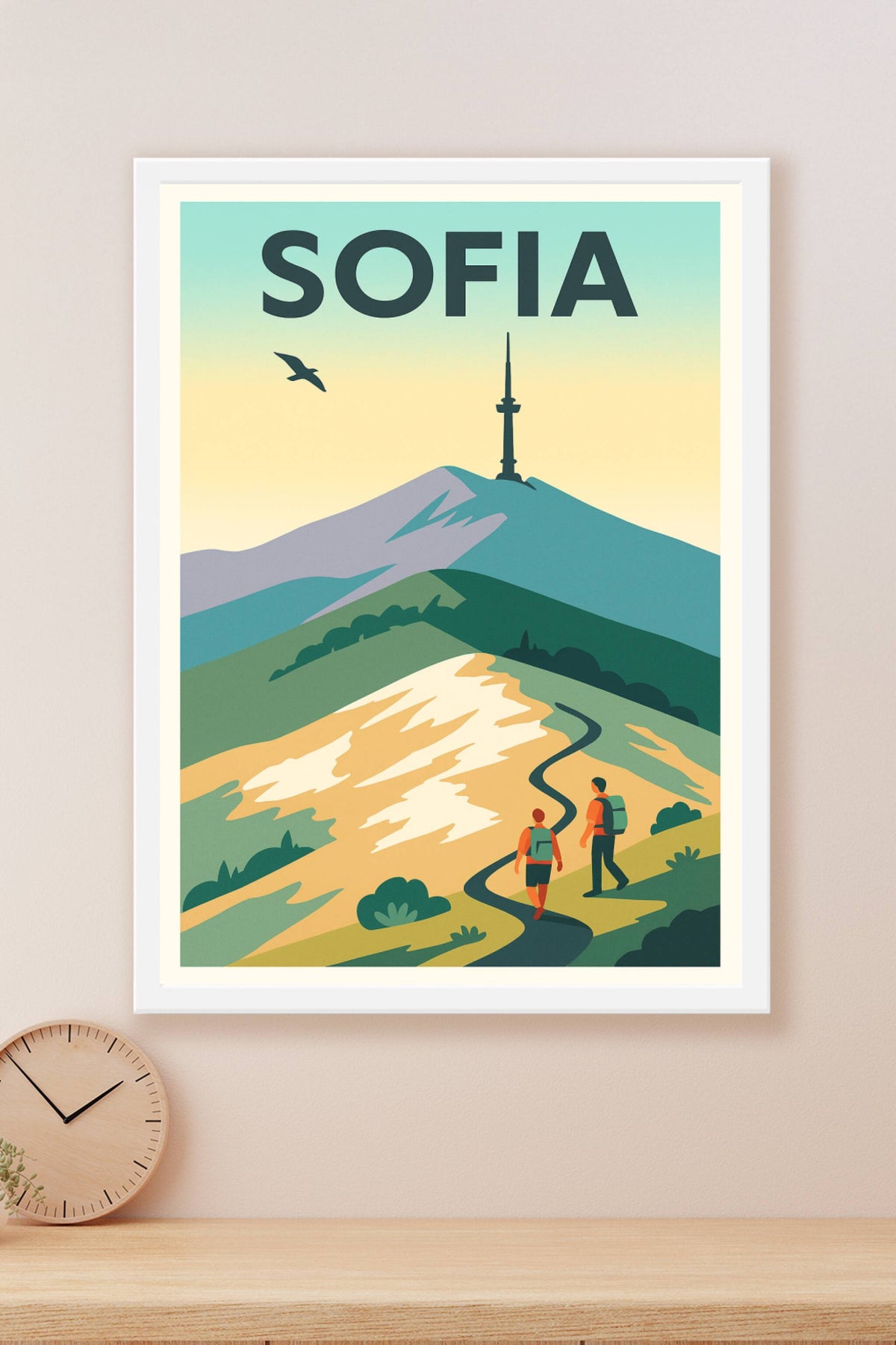 Affiche de Sofia - Promenade au sommet de Vitosha