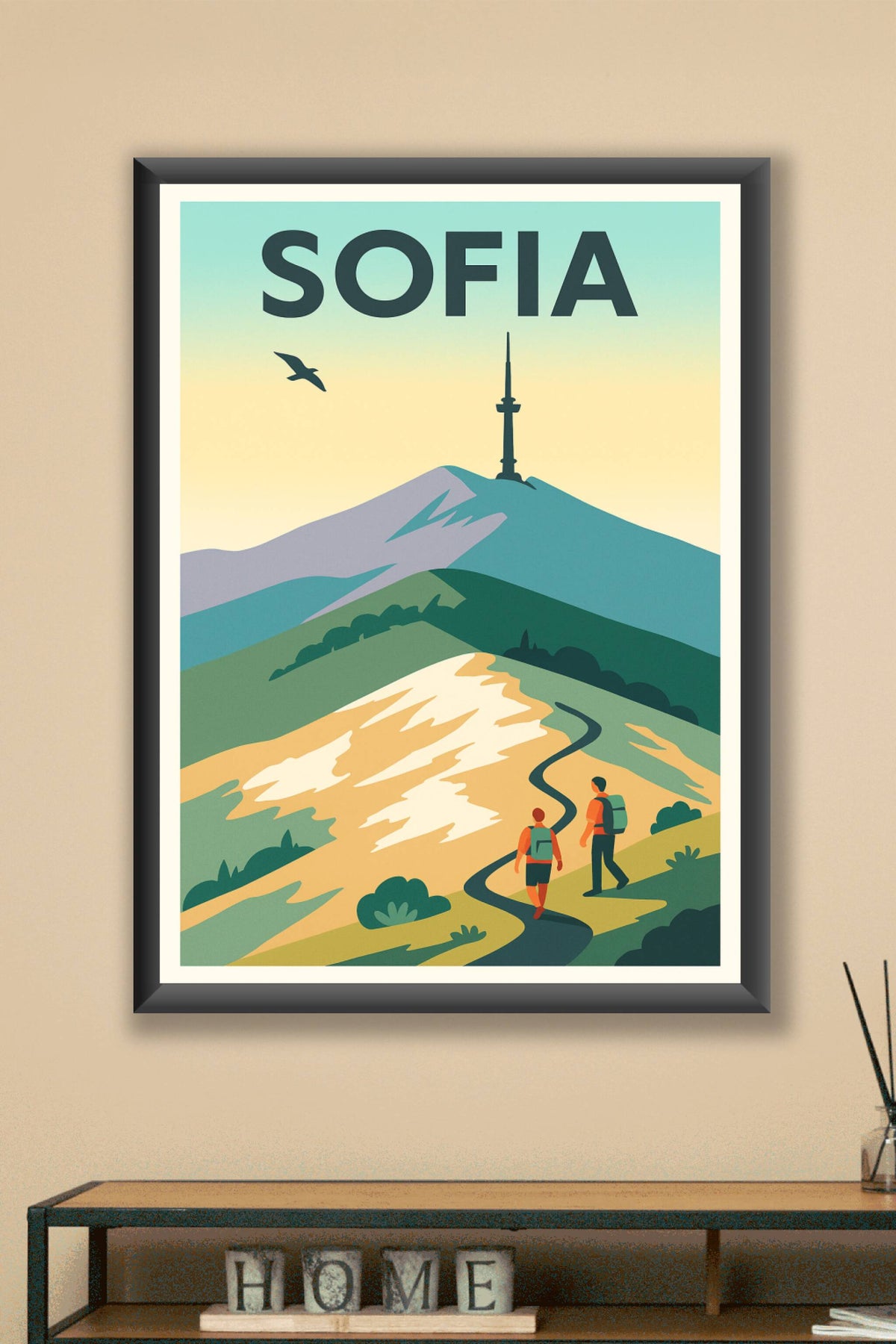 Affiche de Sofia - Promenade au sommet de Vitosha