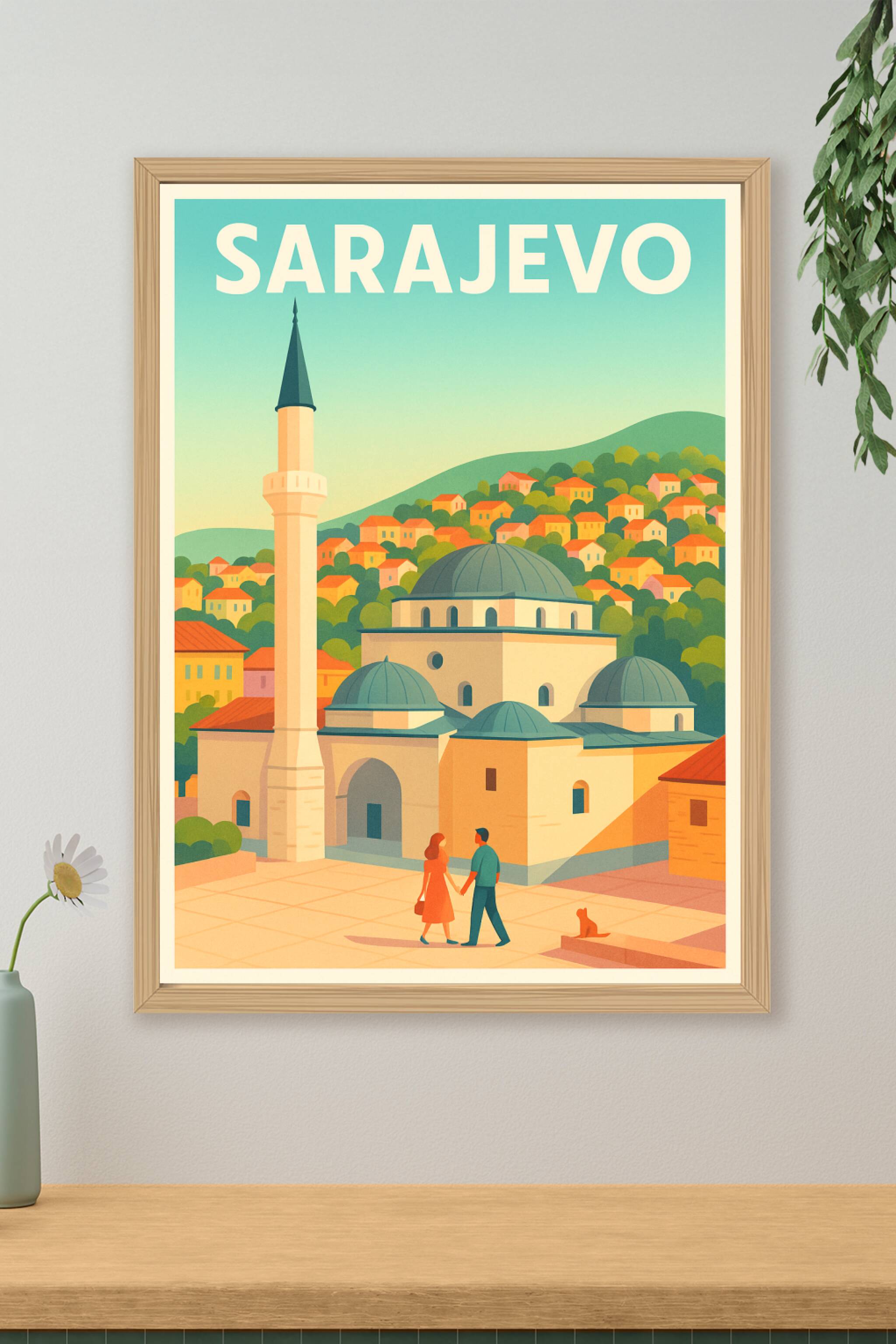 Affiche de Sarajevo - L'âme authentique des Balkans