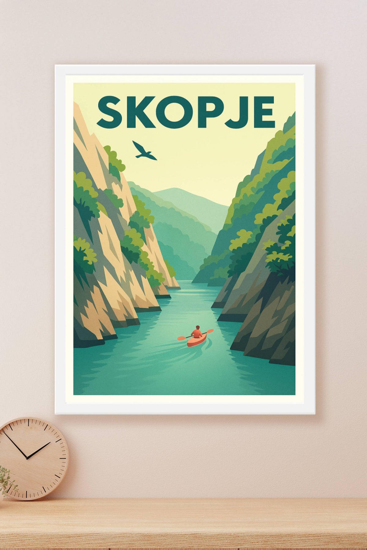 Affiche de Skopje - Évasion en pleine nature