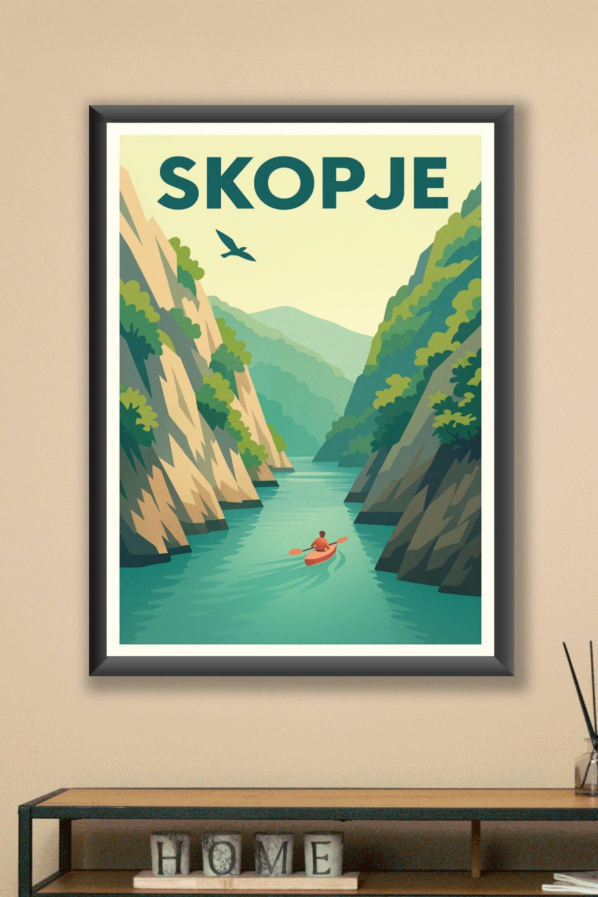 Affiche de Skopje - Évasion en pleine nature