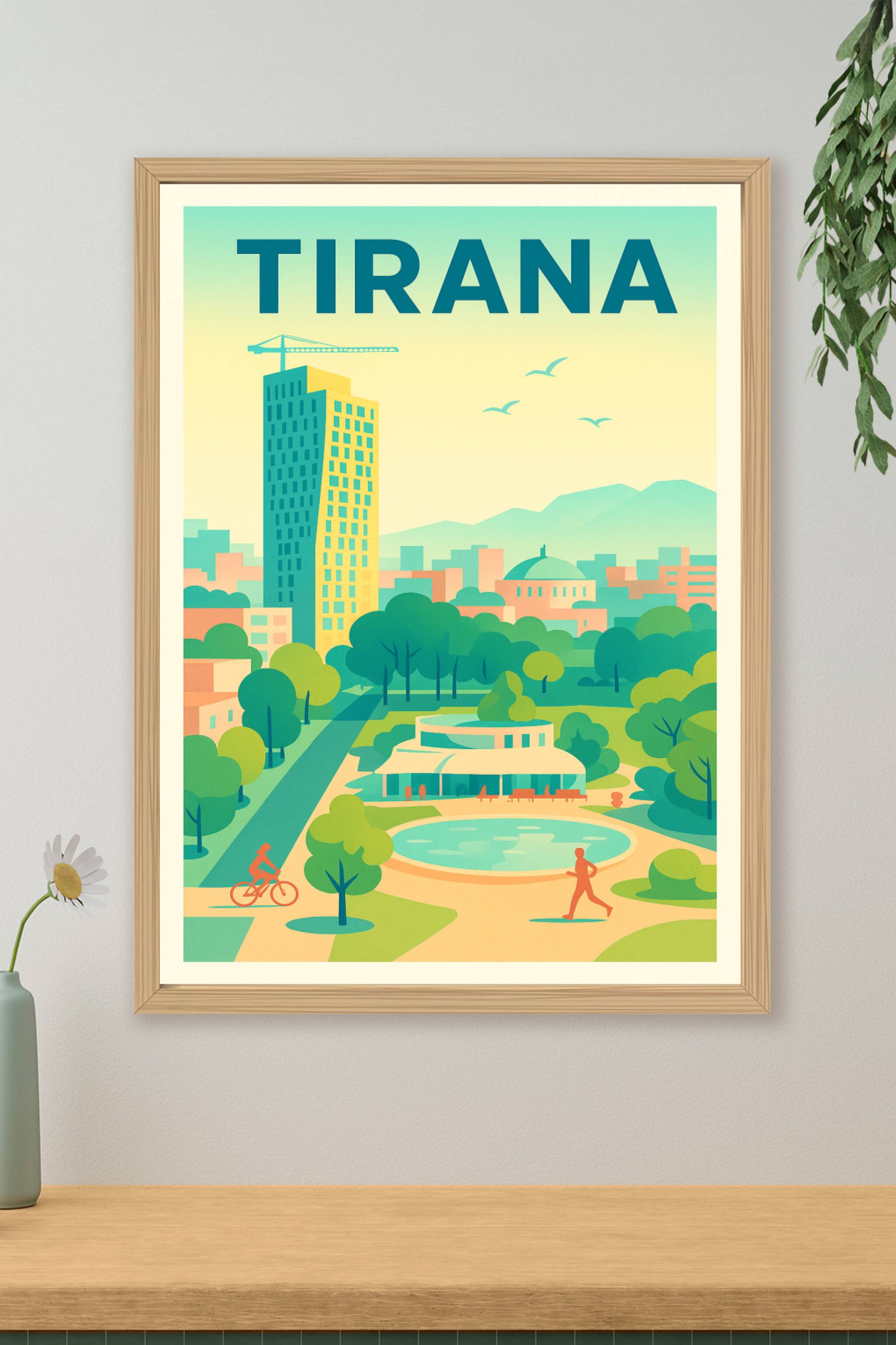 Affiche de Tirana - Échappée urbaine au cœur de la ville