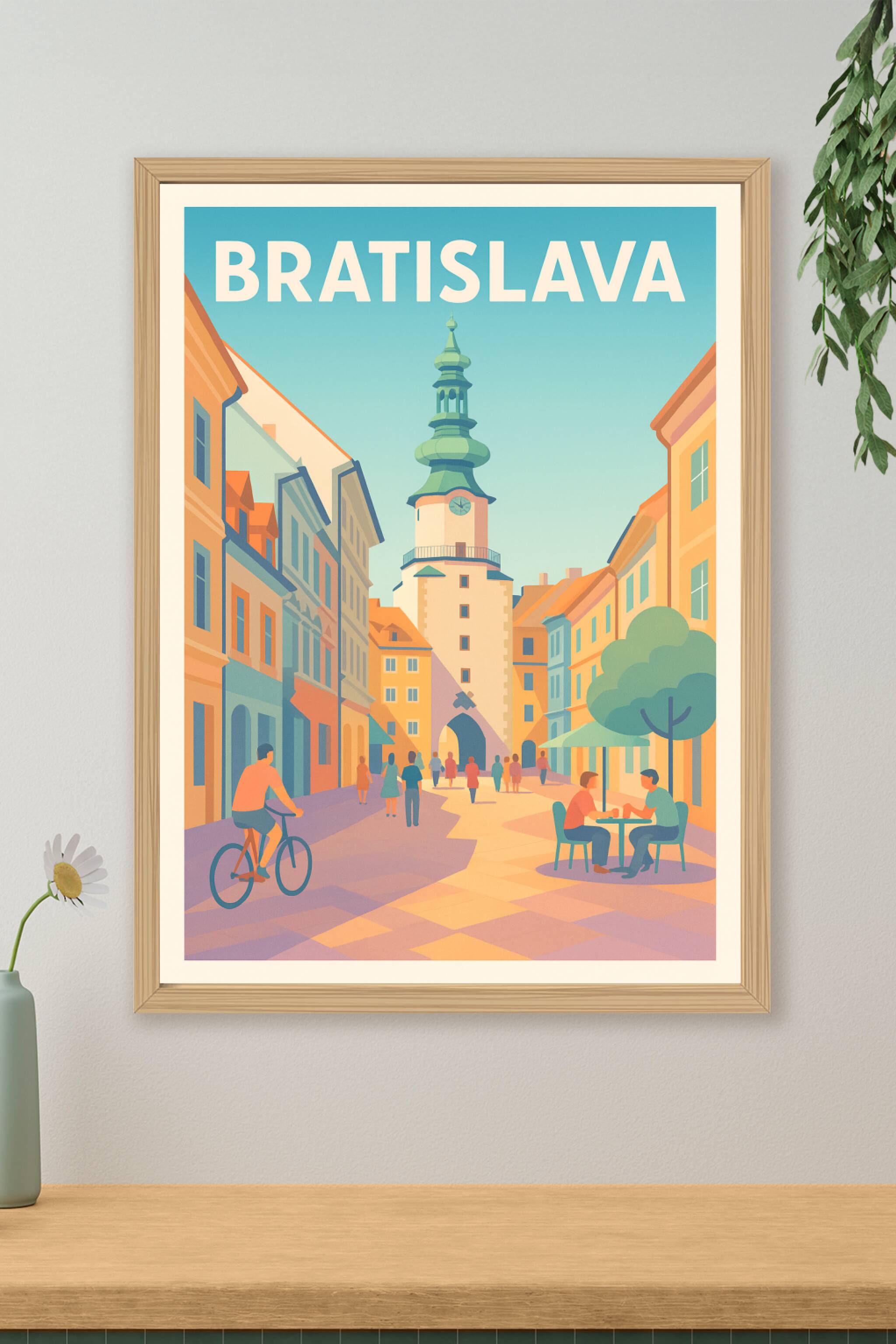 Affiche de Bratislava - Charme historique au cœur de la ville